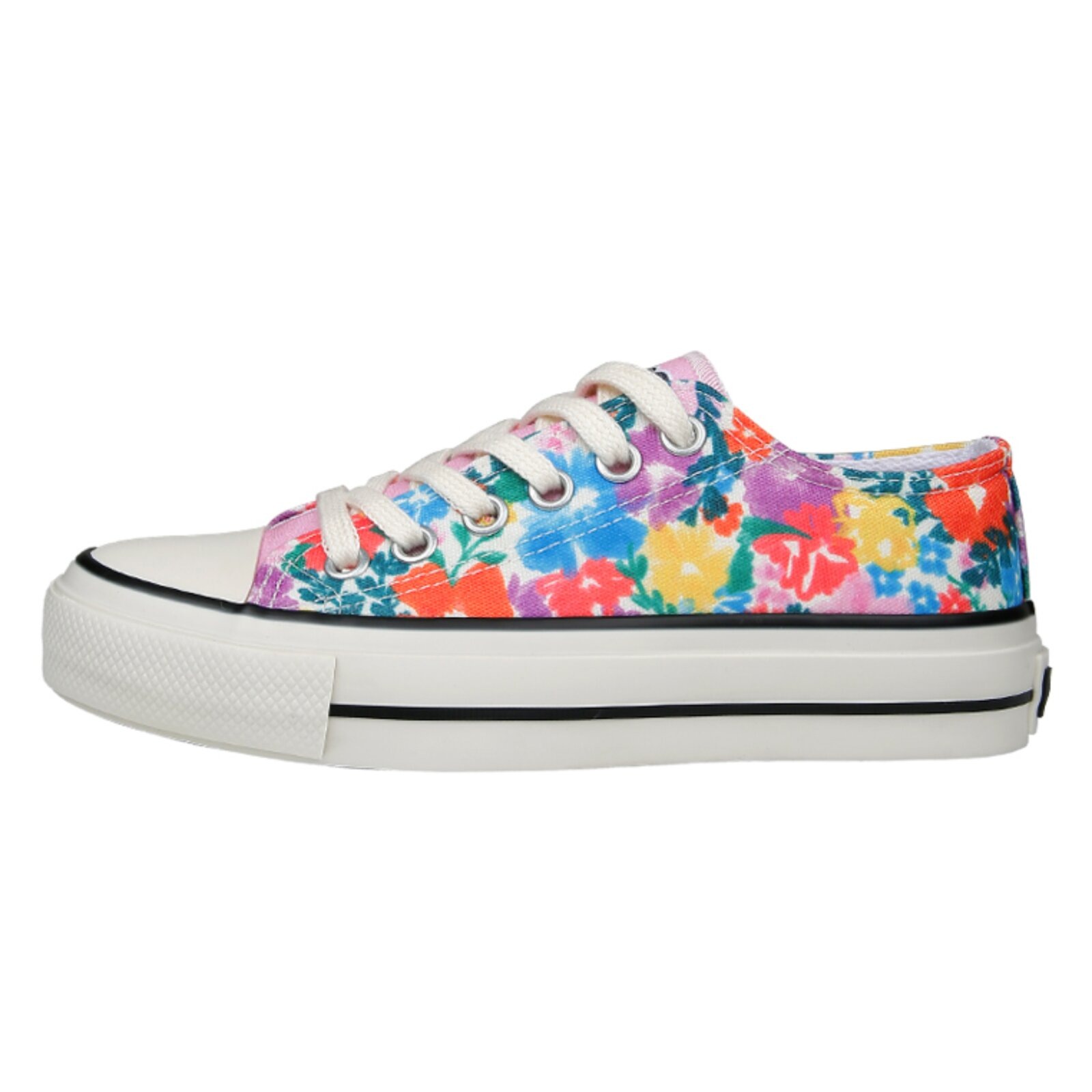 DOGO Sneaker "Liria Low-Top Sneaker Floral Damen Sneaker" Handgefertigt