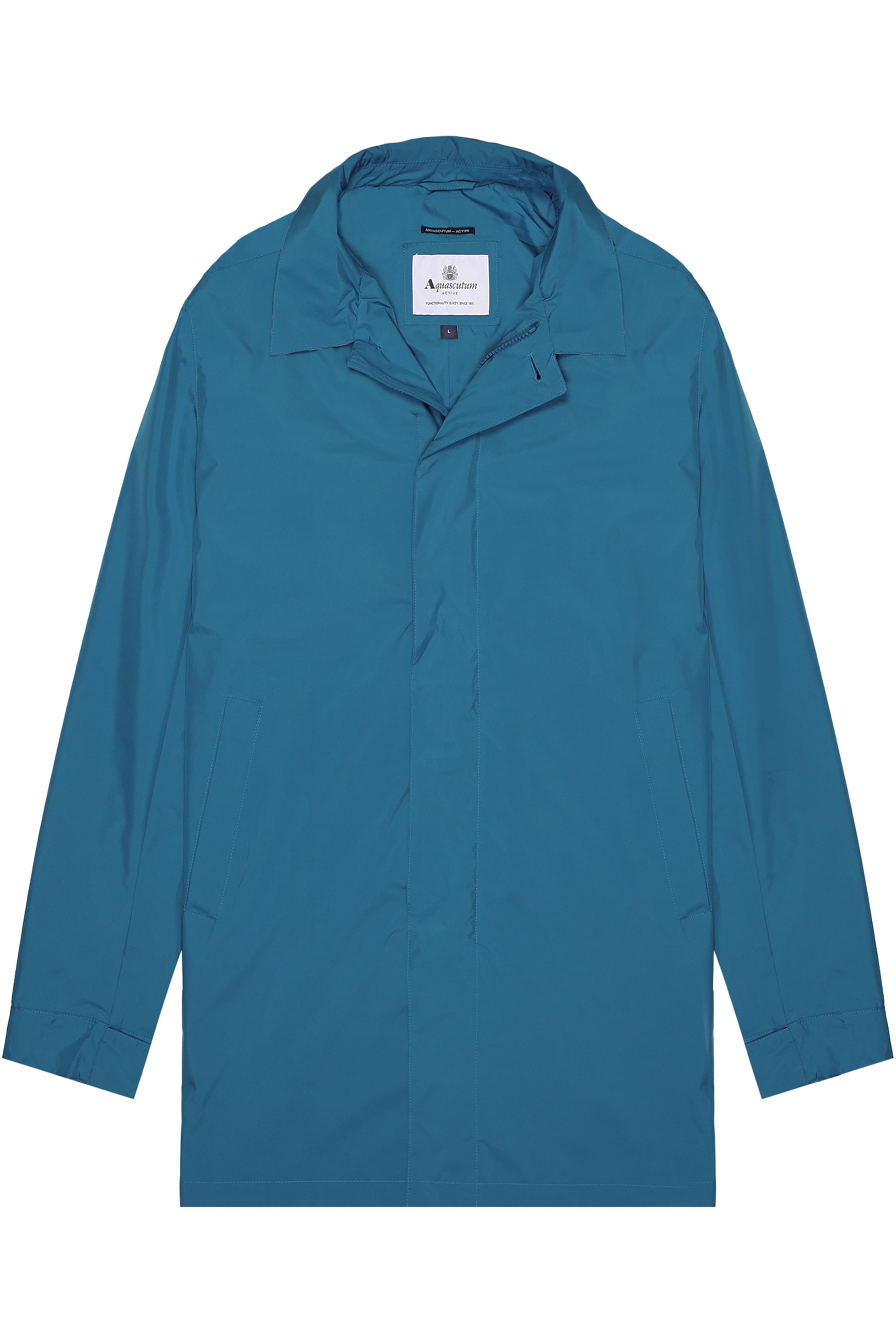Aquascutum Active "RLG PACKABLE TRENCHCOAT Herren" mit Kapuze Regenmantel Herren, leichte Jacke, Übergangsjacke, Outdoor, Sale