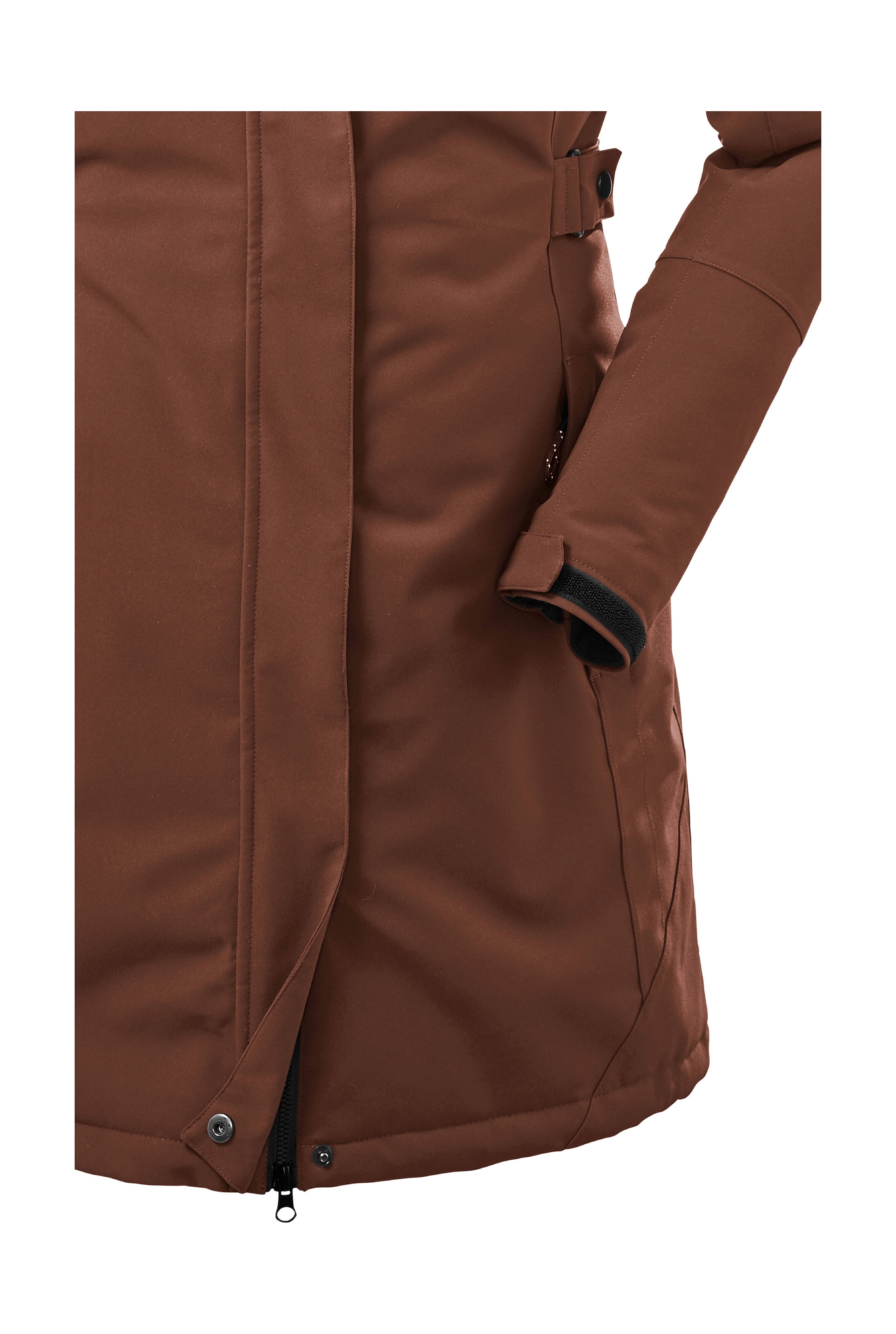 Killtec Parka »KOW 165 WMN PRK«, Wasser- und winddichter Parka mit Teddyfleece und abnehmbarer Kapuze