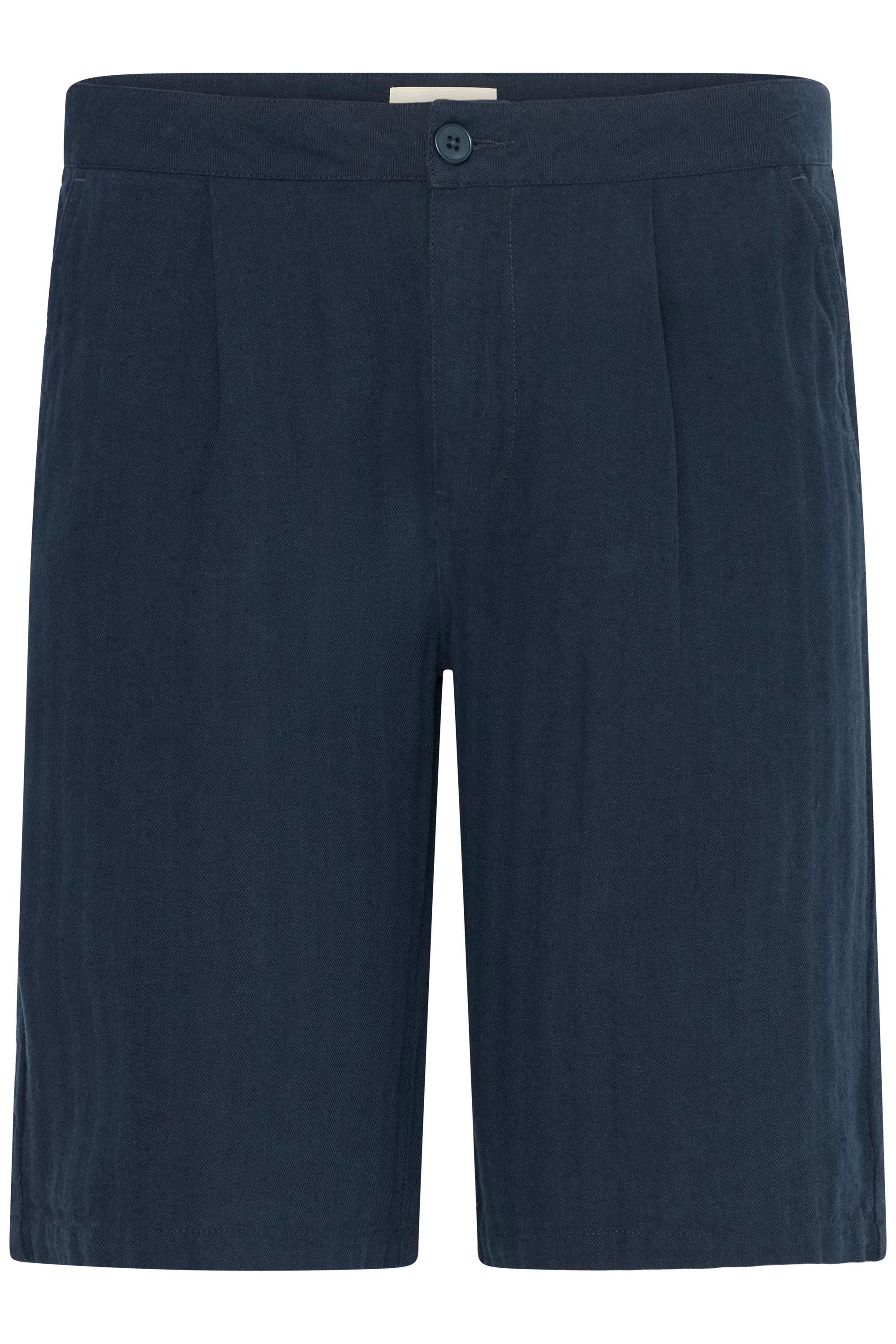 Blend Leinenhose "BHMorgan Linen Mix Pleated" Modische Bundfalten Shorts günstig online kaufen