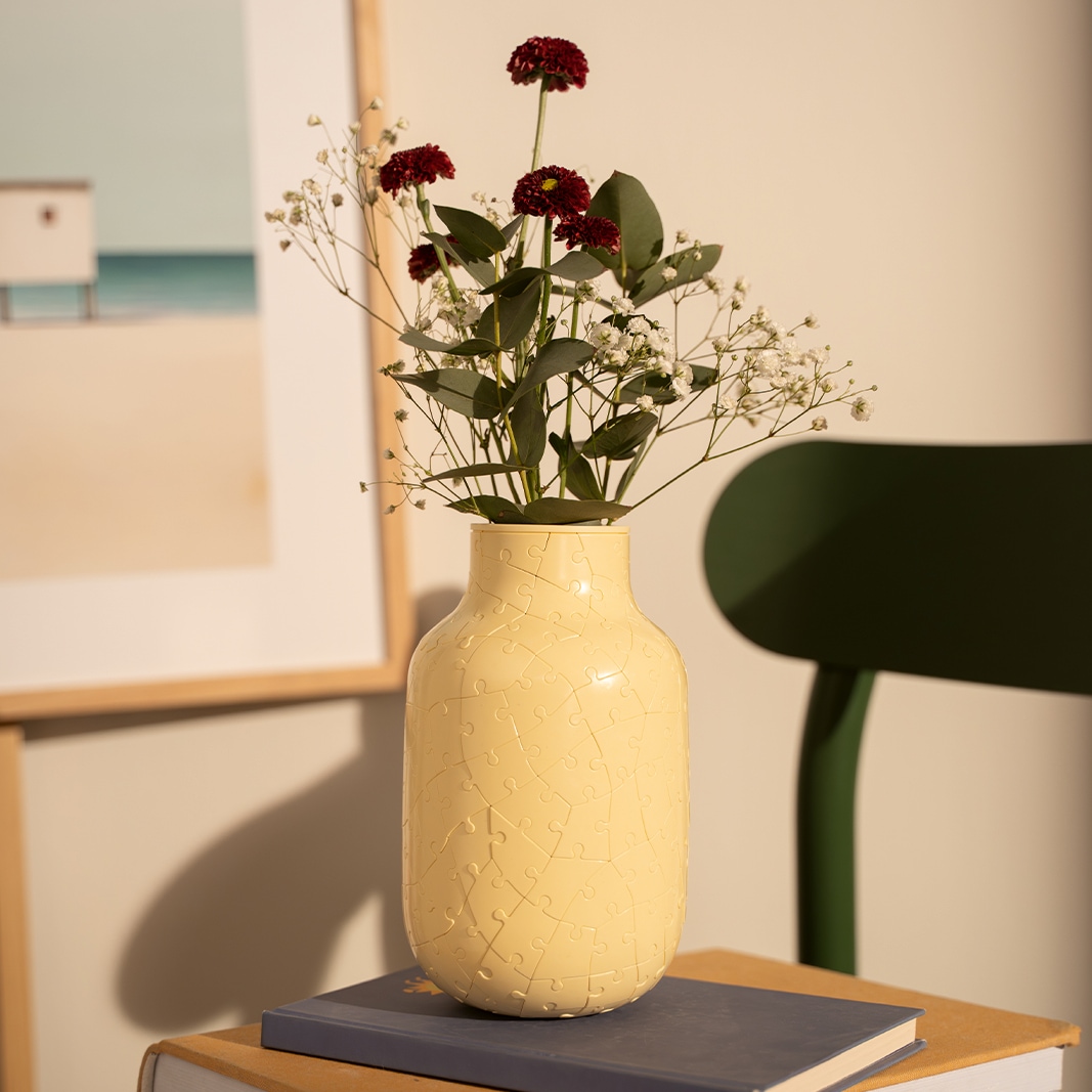 Ravensburger 3D-Puzzle »Vase Butter-Yellow« Made in Europe