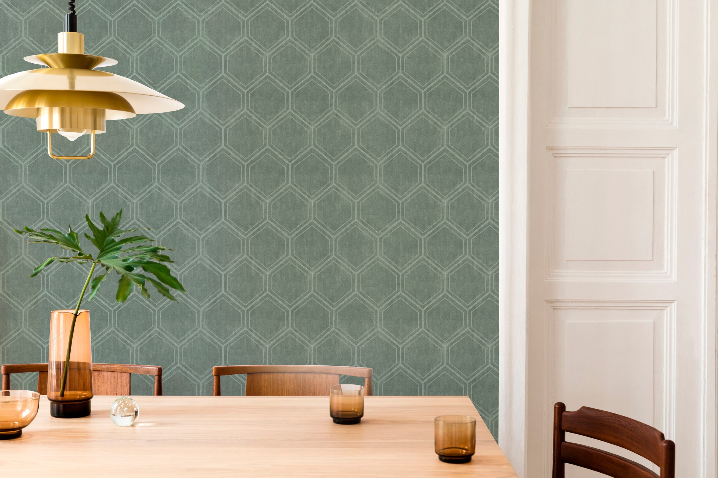 Superfresco Easy Vliestapete »Hexagon« 3D-Optik texturiert 3D-Optik