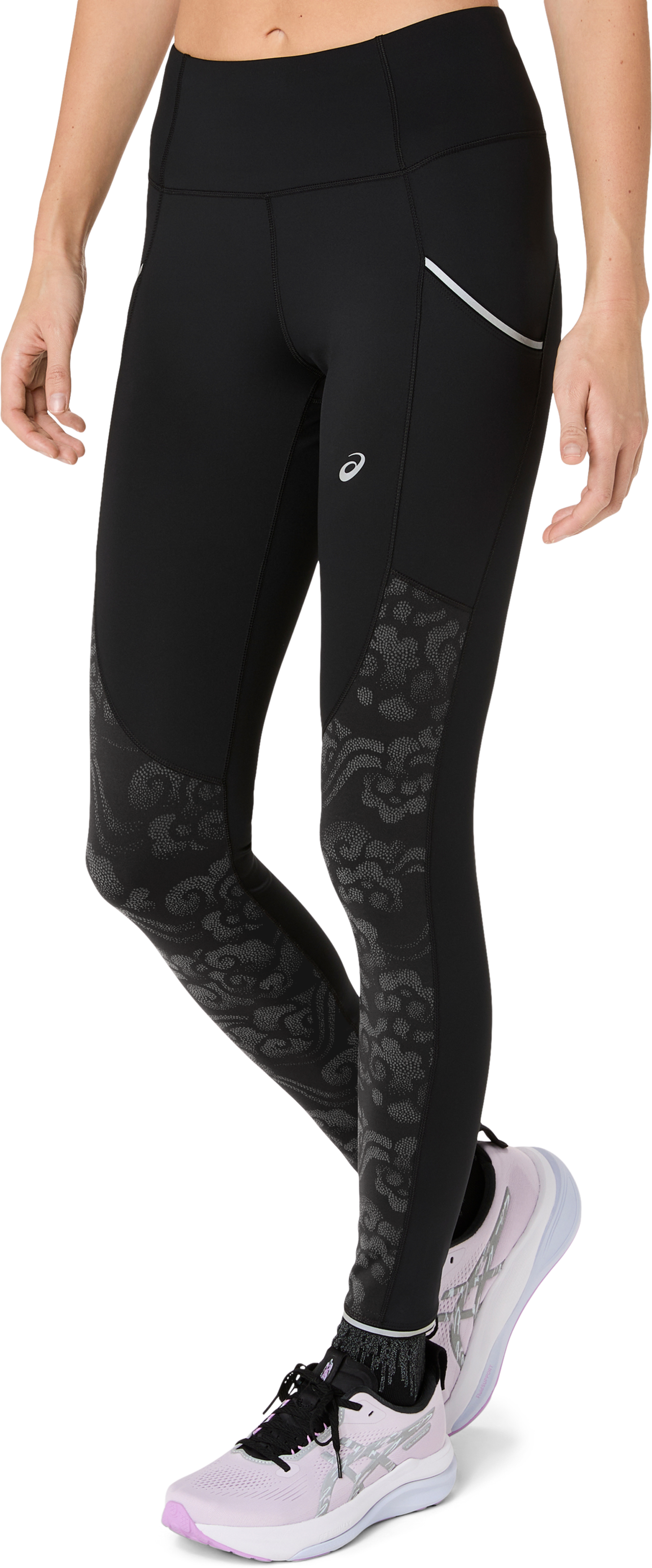 Asics Lauftights »ROAD LITE-SHOW TIGHT«  Atmungsaktiv, Reflektierend, Praktische Taschen