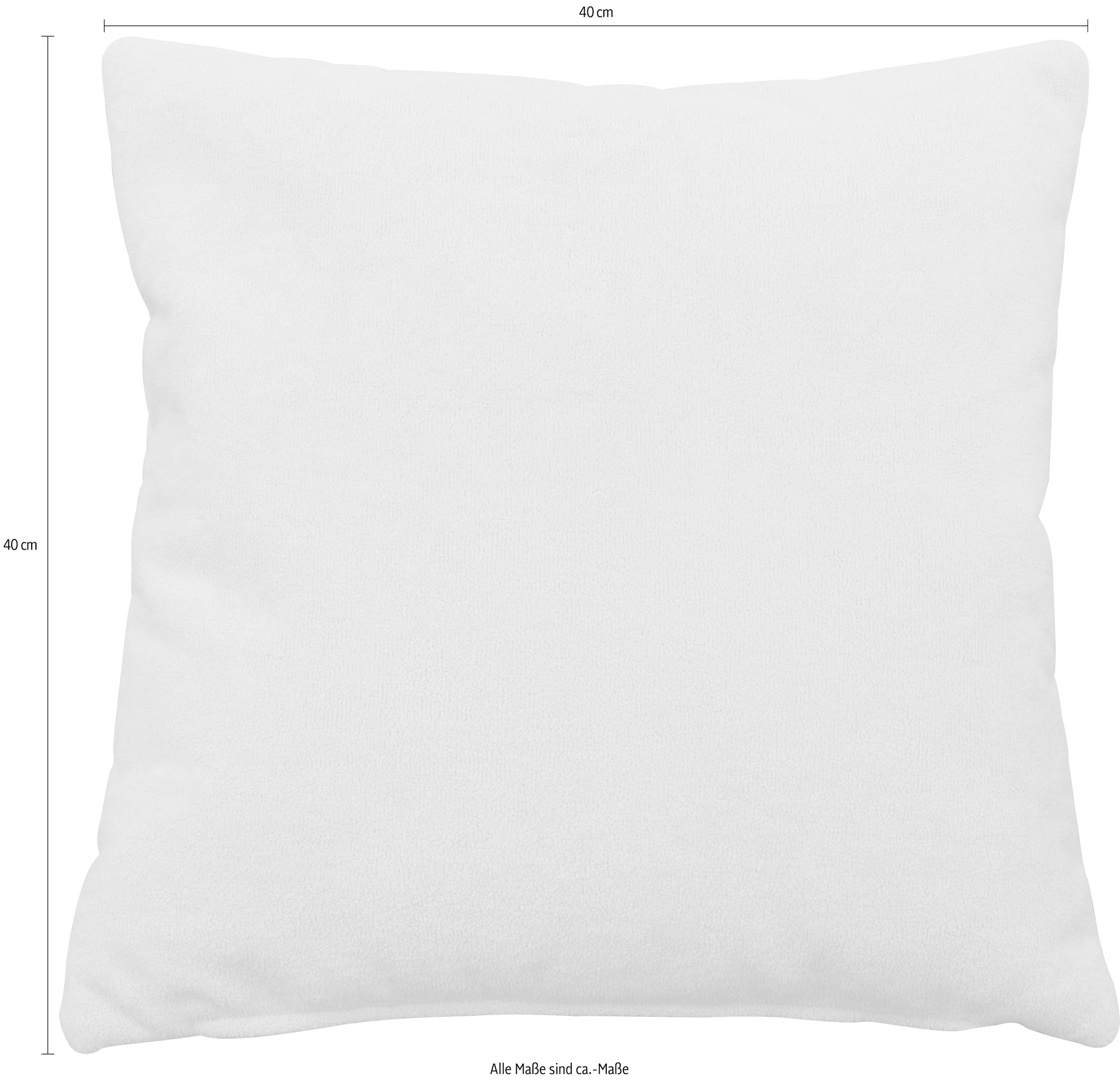 OTTO home Dekokissen »Saltrum« Dekokissen mit Füllung, Sofakissen 2er Set 40x40cm