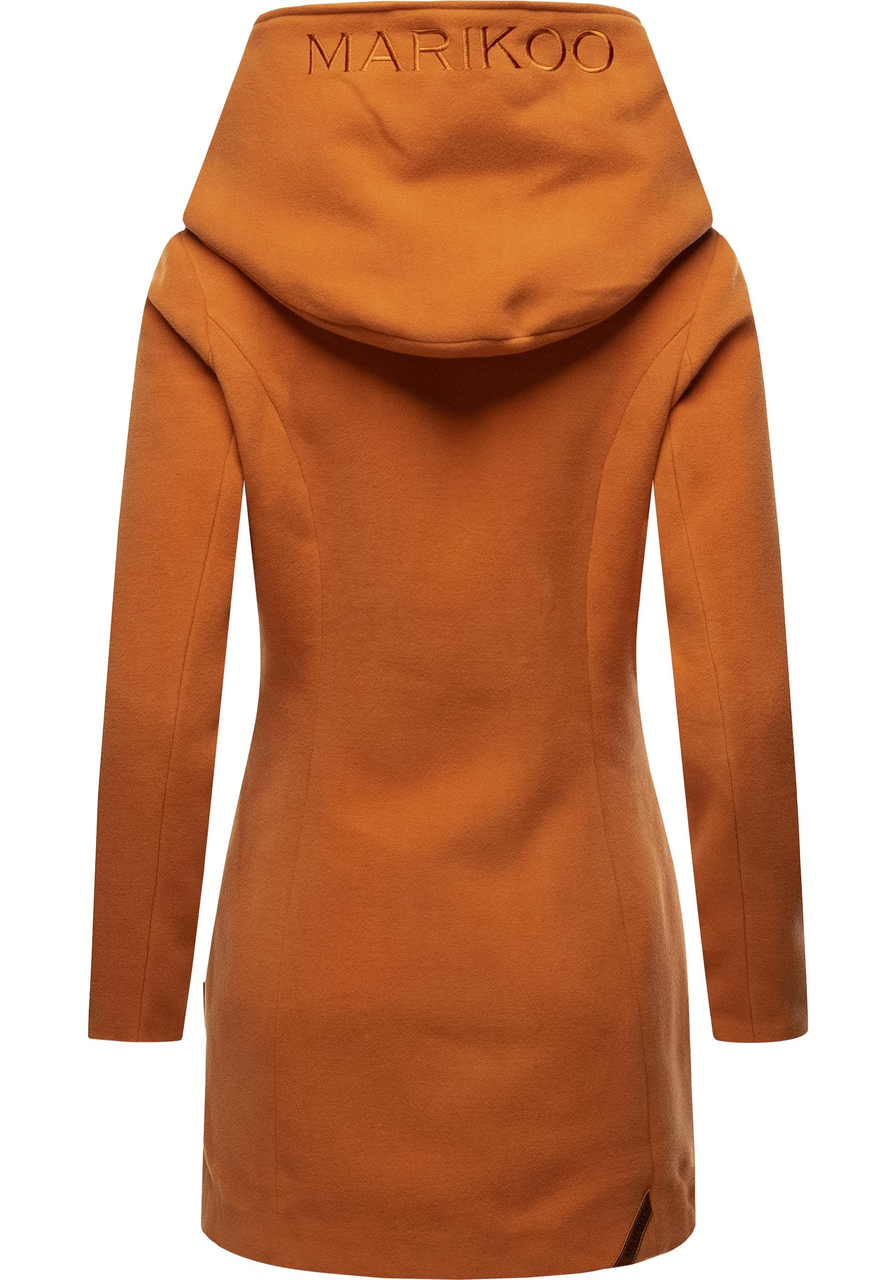 Thumbnail - Marikoo Wintermantel "Maikoo" hochwertiger Mantel in Wollmantel-Optik mit großer Kapuze