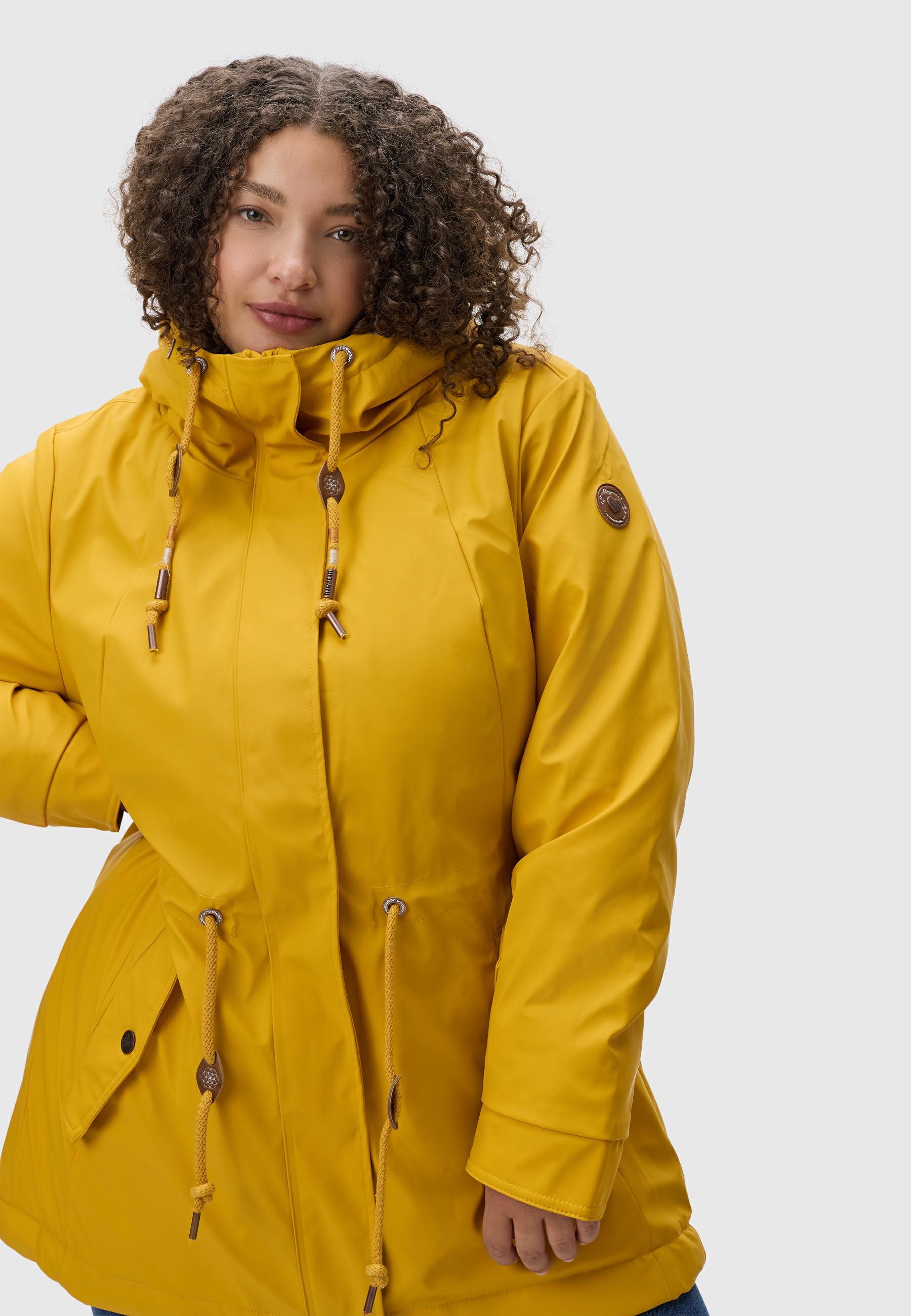 Ragwear Wintermantel »Monadis Rainy II Intl.«, sportlicher, wasserdichter Parka für den Winter