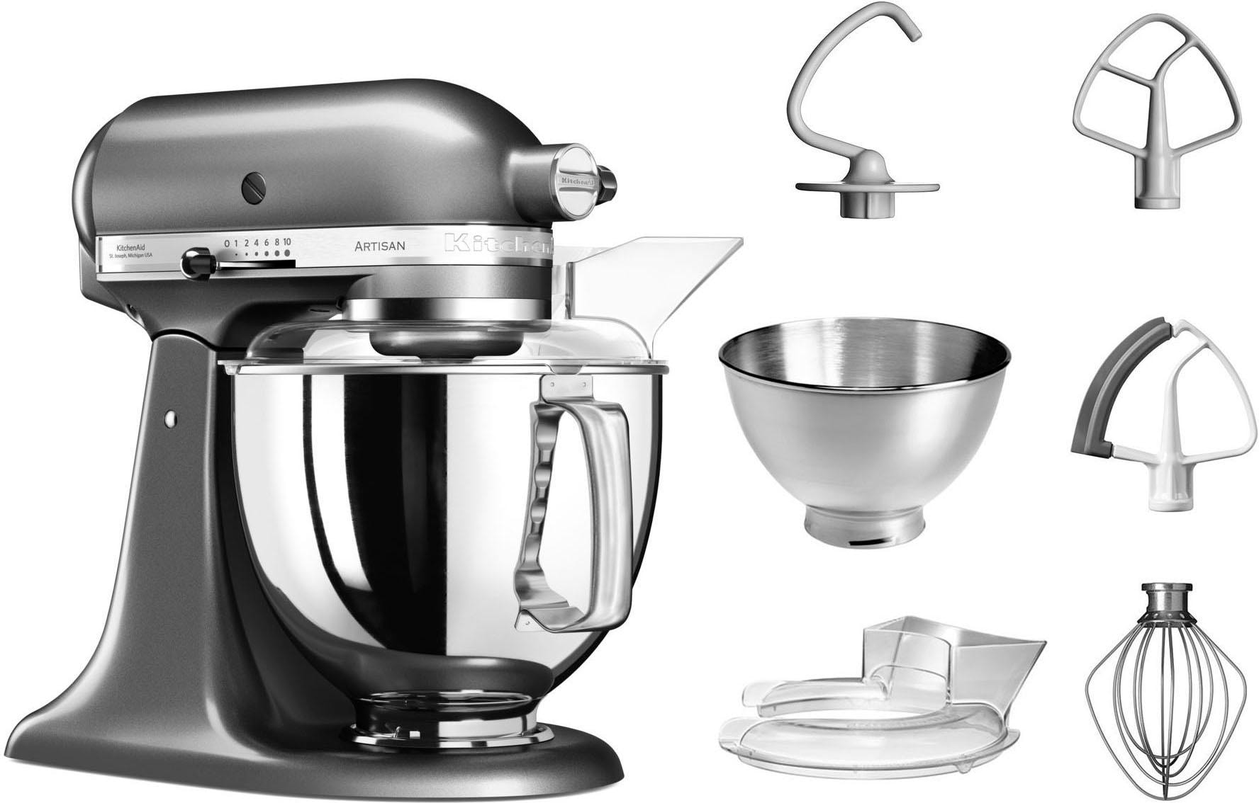 auf Rechnung 112,-€ KitchenAid von mit Küchenmaschine BAUR Zubehör MEDALLION-SILBER«, UVP | im »5KSM175PSEMS Wert ca.