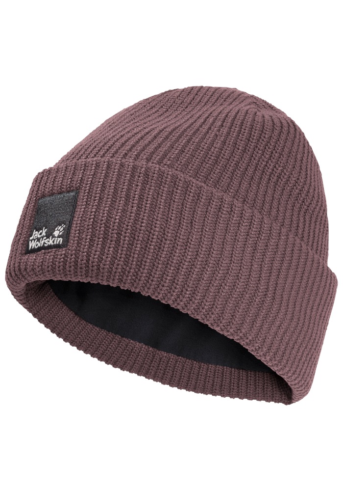 Jack Wolfskin Beanie "PERGAMON BEANIE" Strickmütze, winddicht, warm