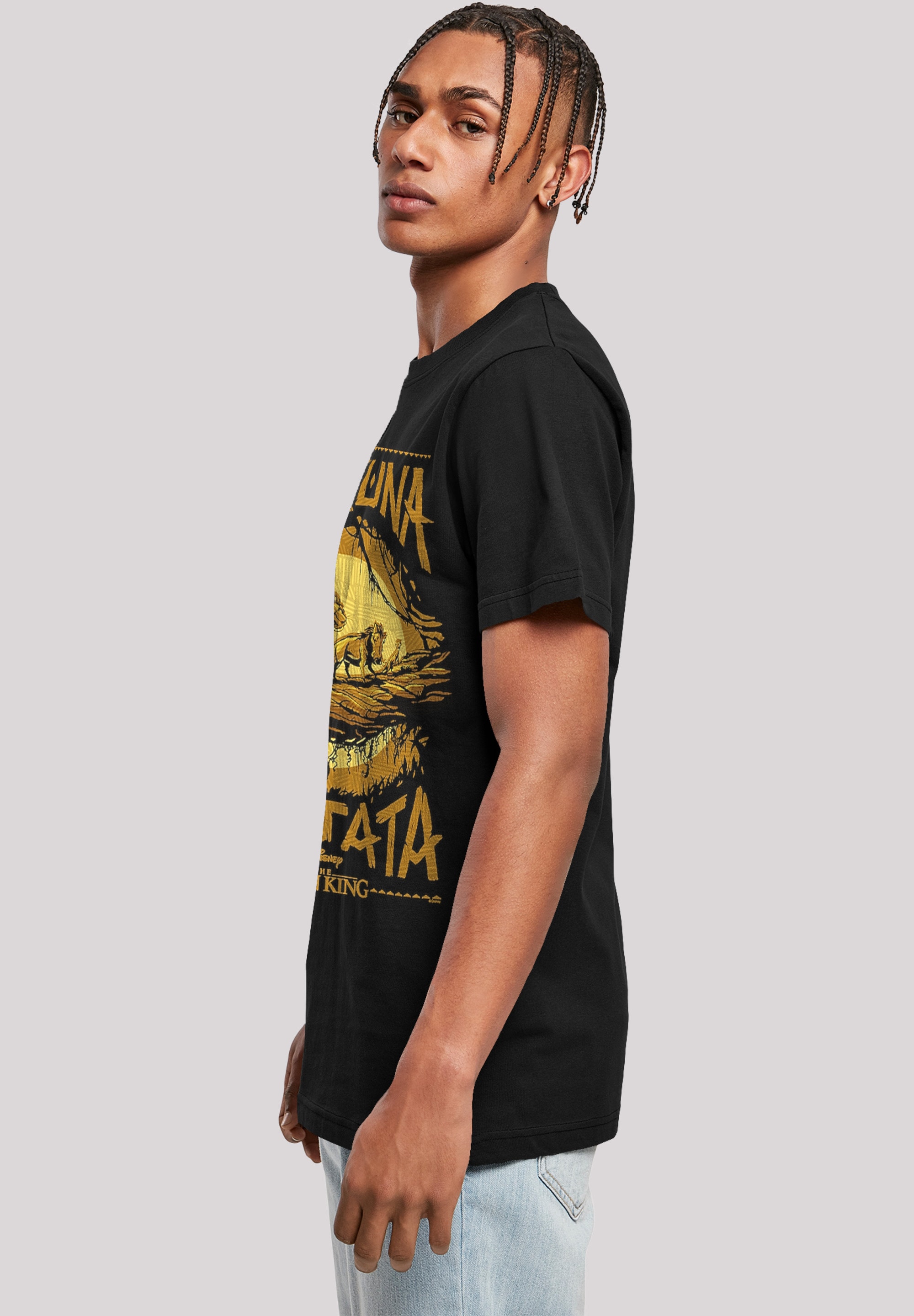F4NT4STIC T-Shirt »König der Löwen Hakuna Matata«, Print