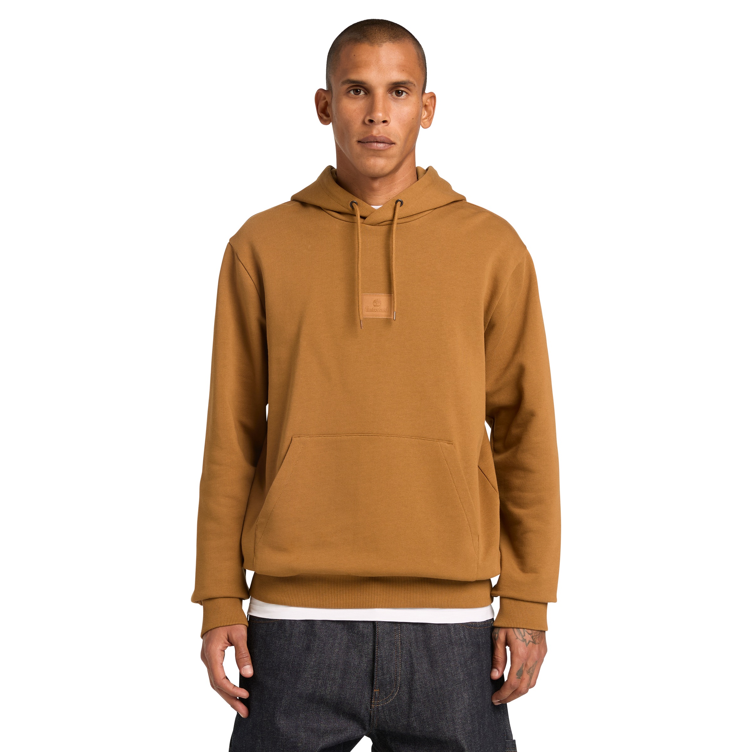 Timberland Kapuzensweatshirt "Silicon Badge Hoodie (LB)", mit Kapuze, Langarm, aus Baumwolle, bequeme Passform