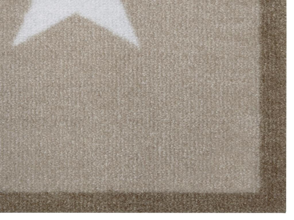 HANSE Home Fußmatte »Sterne, Türmatte«, rechteckig, 7 mm Höhe, Schmutzfangmatte, Innen und Außen, Rutschfest, Wetterfest, Waschbar