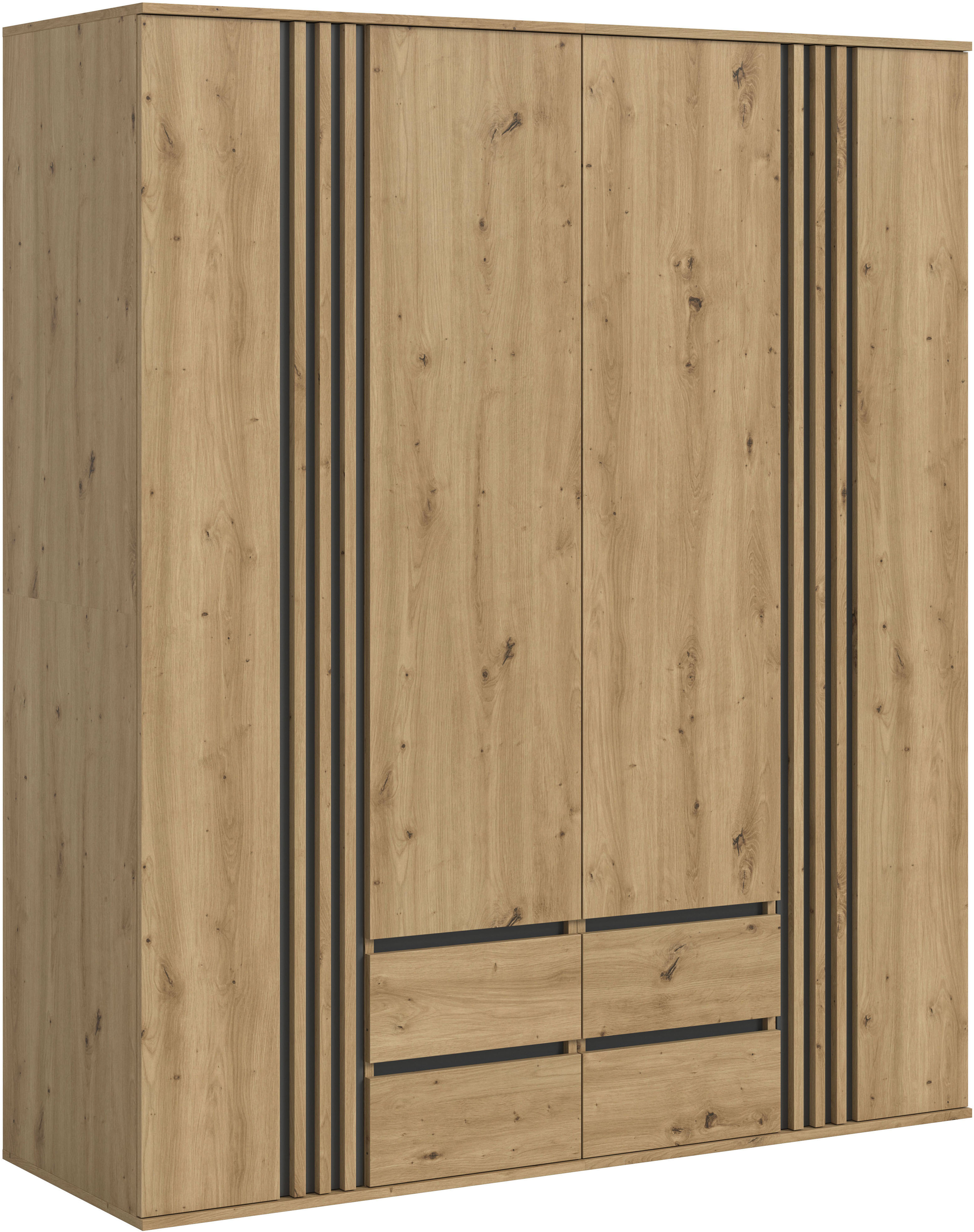 Home affaire Schrank-Set "ALVA, in den Breiten 160 & 240 cm, Paneeloptik, Schlafzimmerschrank" wähle den beste Schrank Kombination, individuell platzierbar