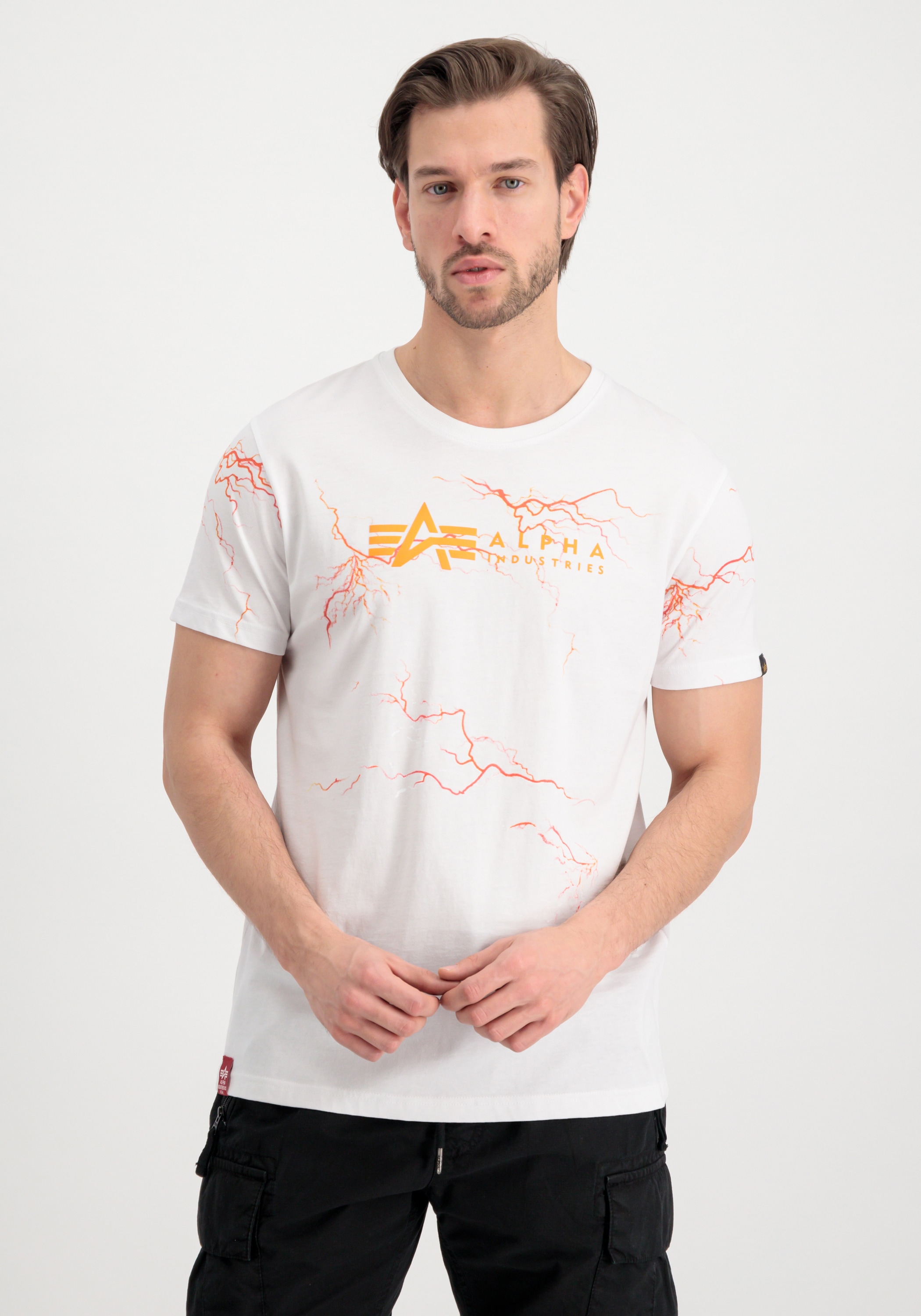 Alpha Industries T-Shirt "Alpha Industries Men - T-Shirts Lightning AOP T-S günstig online kaufen