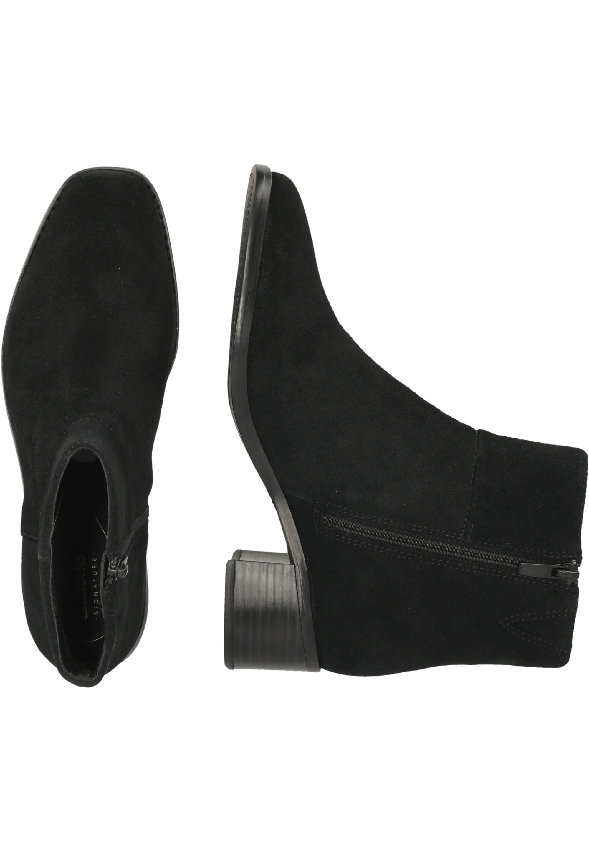 Clarks Stiefelette »Wrenn Top«  mit Karree-Spitze