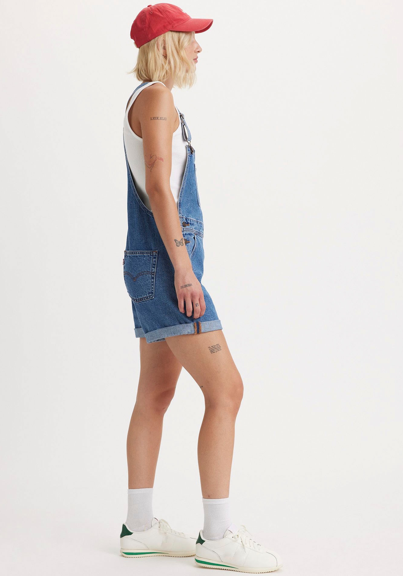 Levi's® Kurzoverall »VINTAGE SHORTALL«, mit Destroyed-Effekten