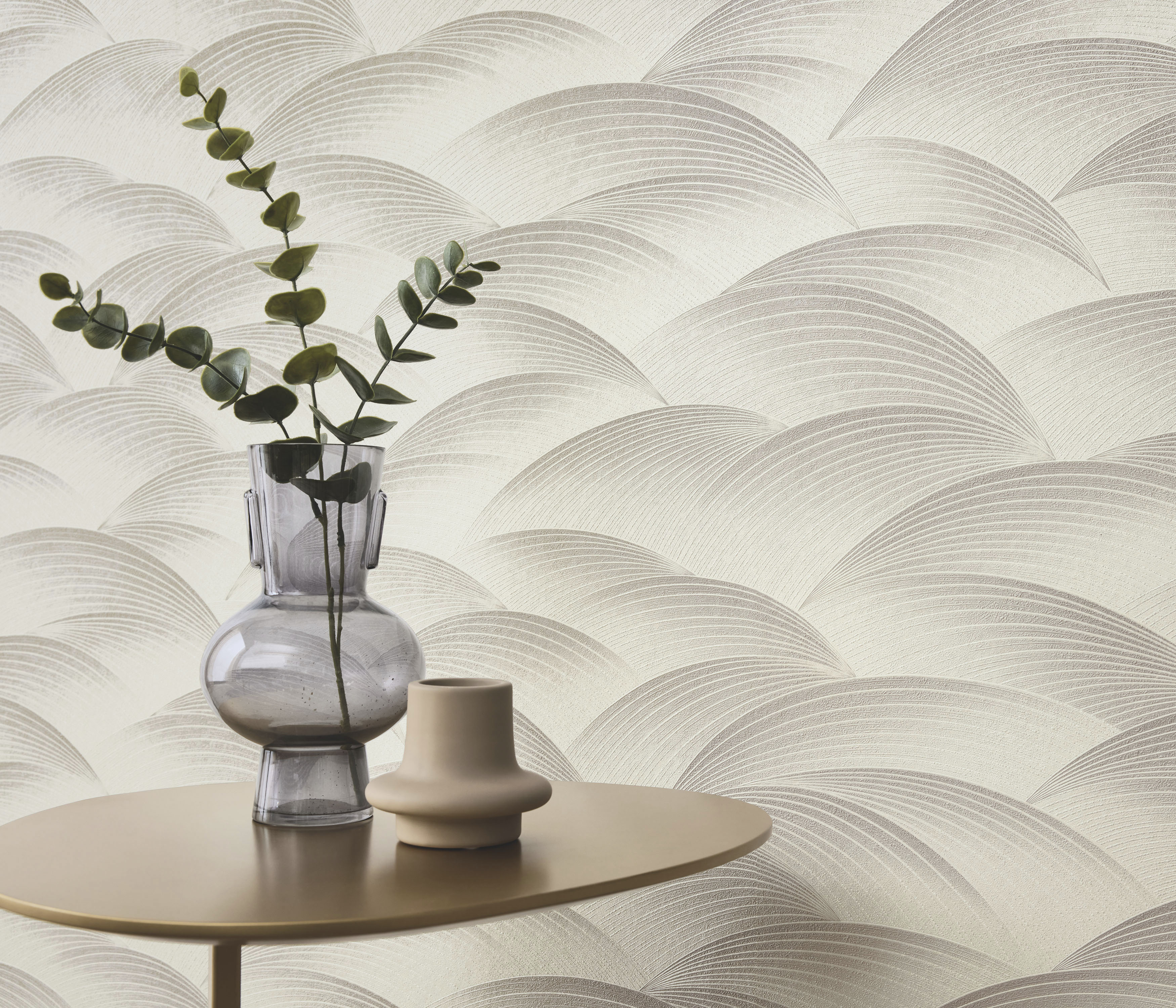 Fashion for walls "Sparkling Sea" glänzend geprägt Phthalate frei