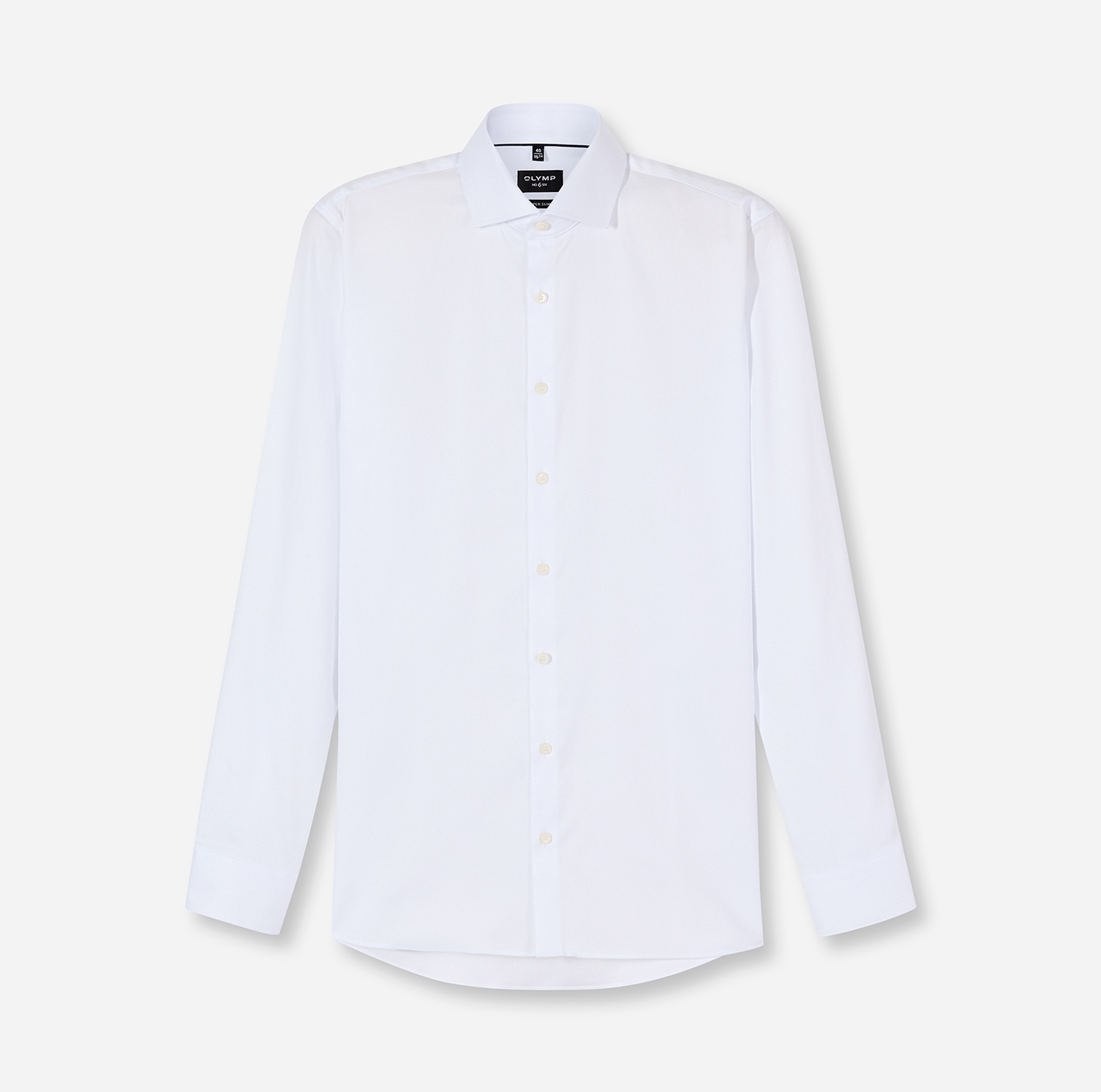 OLYMP Langarmhemd »No 6 six«, Royal Kentkragen, Businesshemd, super slim fit