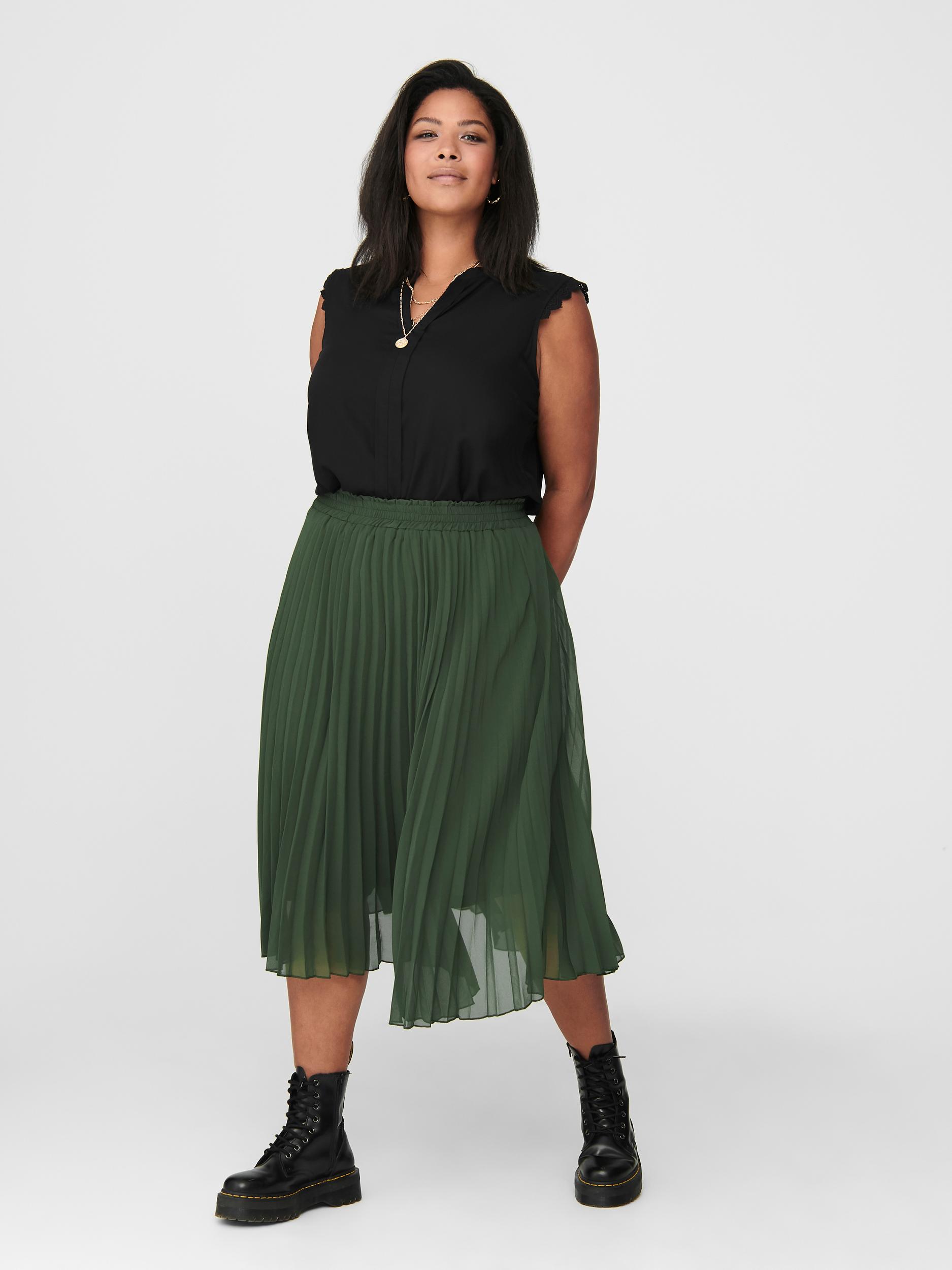 Thumbnail - ONLY CARMAKOMA Blusentop "CARMUMI SL TOP WVN NOOS" mit Spitze