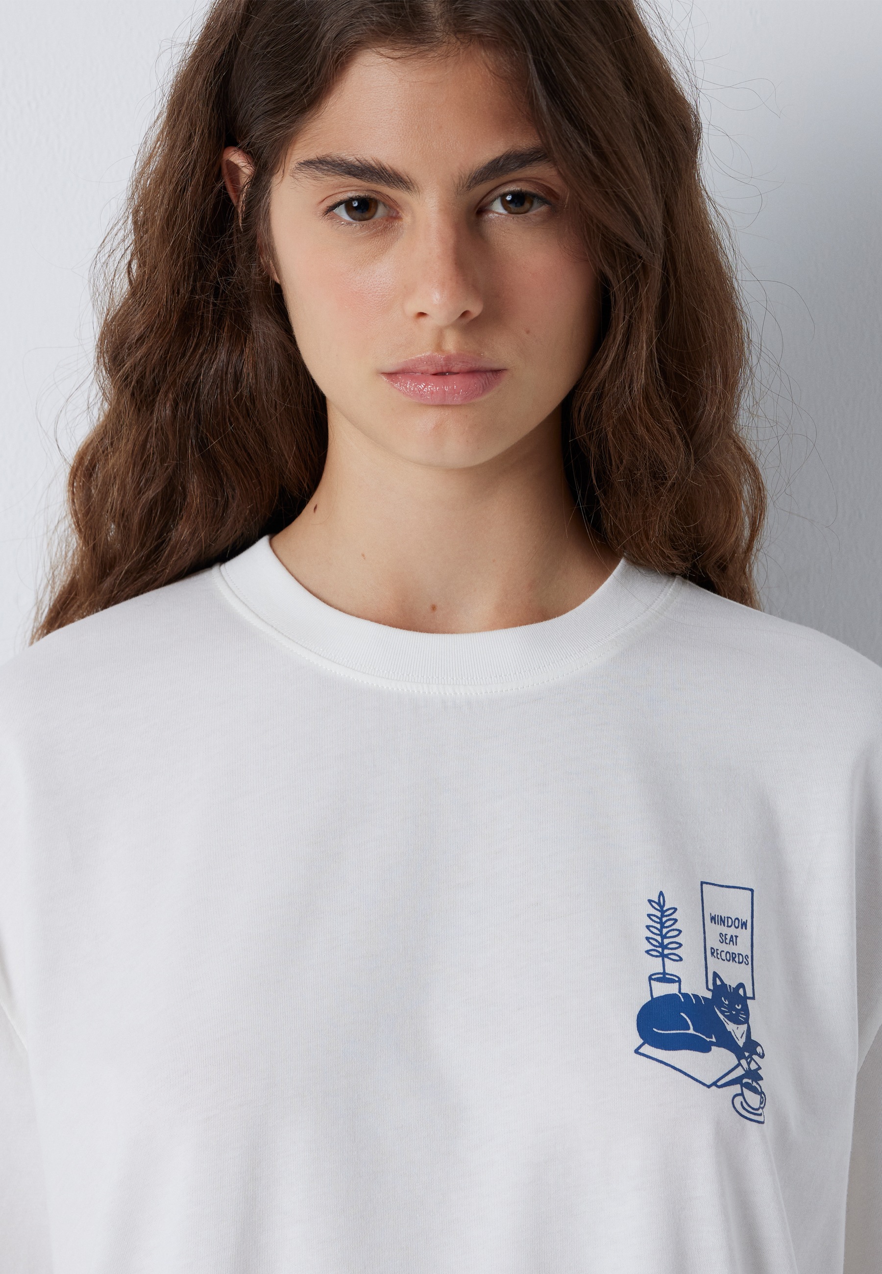 Mavi T-Shirt »CAT PRINTED TSHIRT« Katzen T-Shirt