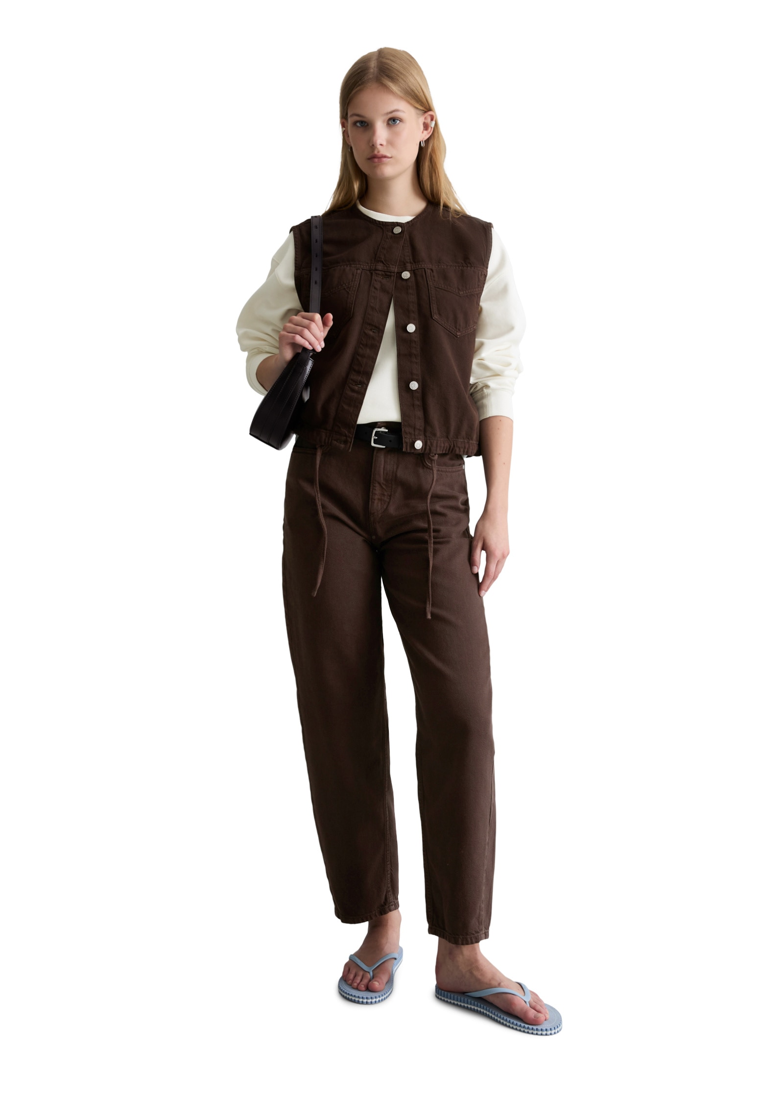 Marc O'Polo DENIM Jeansweste »aus Organic-Cotton-Lyocell-Mix«