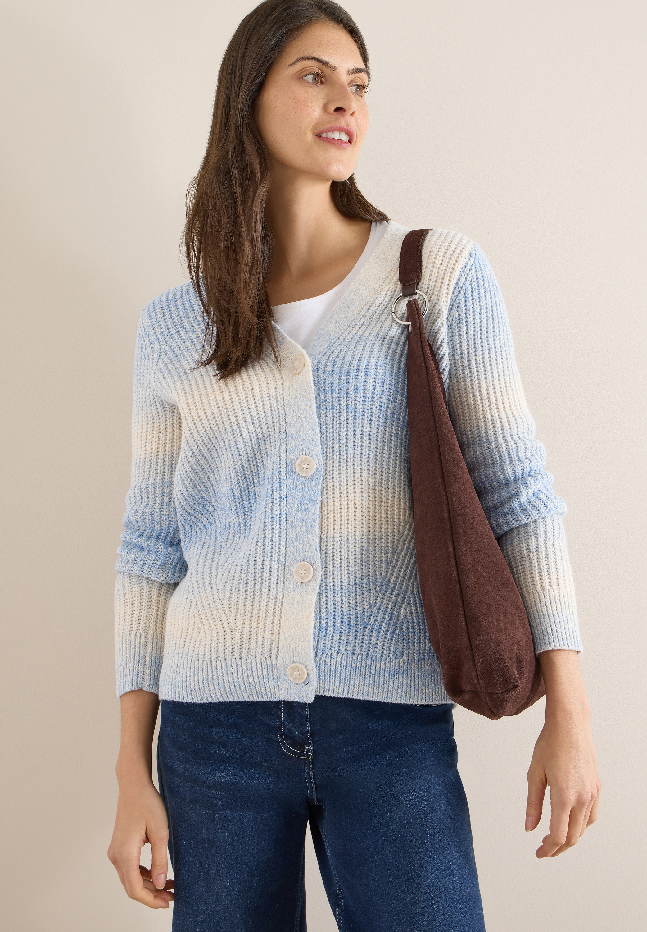 Cecil Cardigan mit Knopfleiste