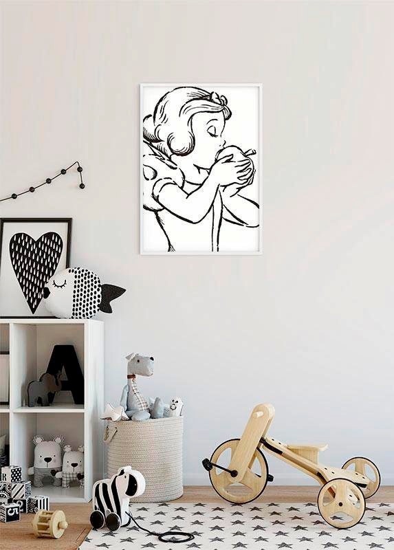 Komar Poster »Snow White Apple St.), | BAUR - Wohnzimmer (1 white«, Kinderzimmer, Disney, Schlafzimmer, Bite