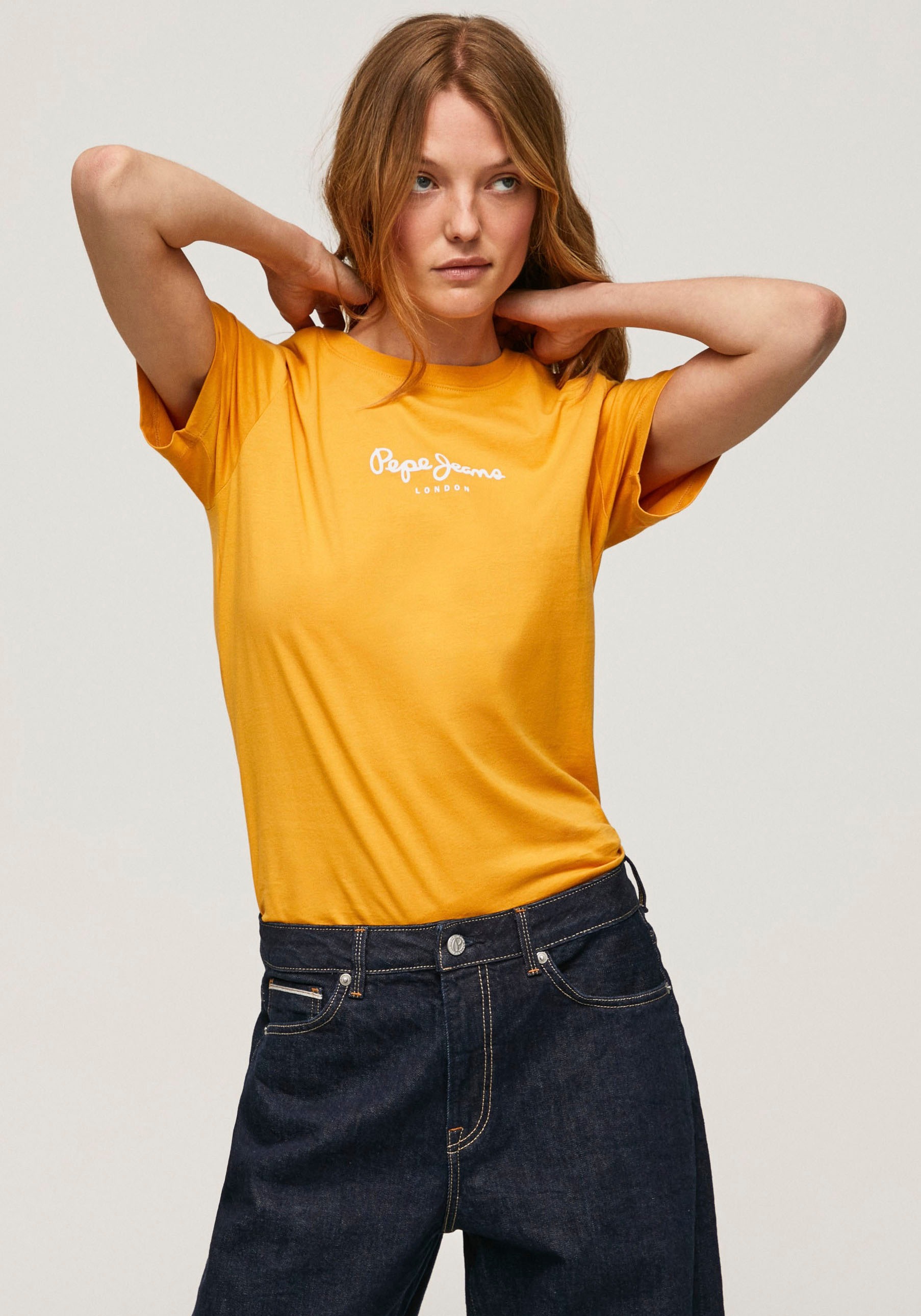 Pepe Jeans T-Shirt »CAMILA«, (1 tlg.)