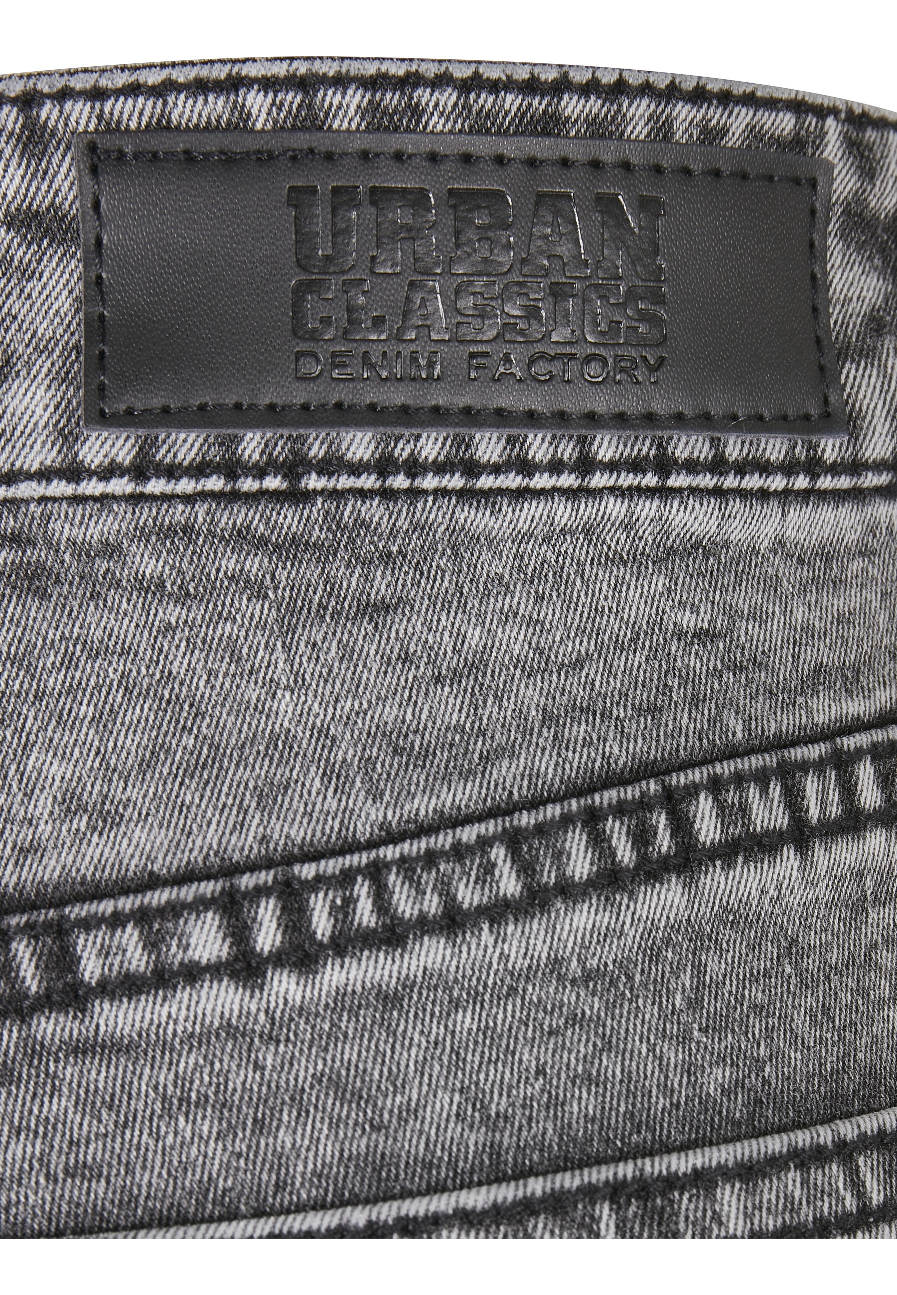 URBAN CLASSICS Bequeme Jeans »Urban Classics Damen Ladies High Waist Skinny Jeans« 1 Stk.