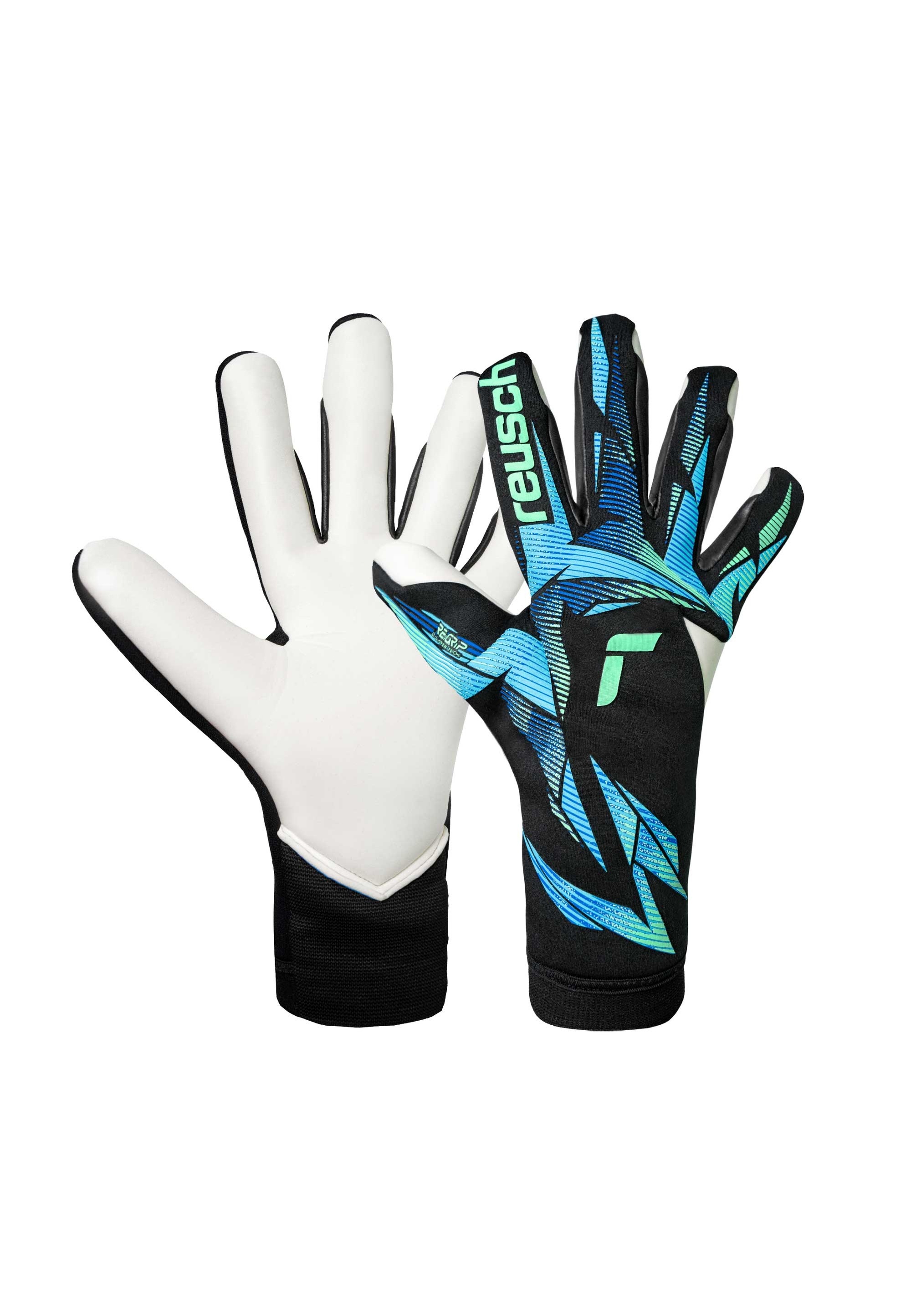 Reusch Torwarthandschuhe "Attrakt RE:GRIP Strapless" mit griffigem Profi-Haftschaum