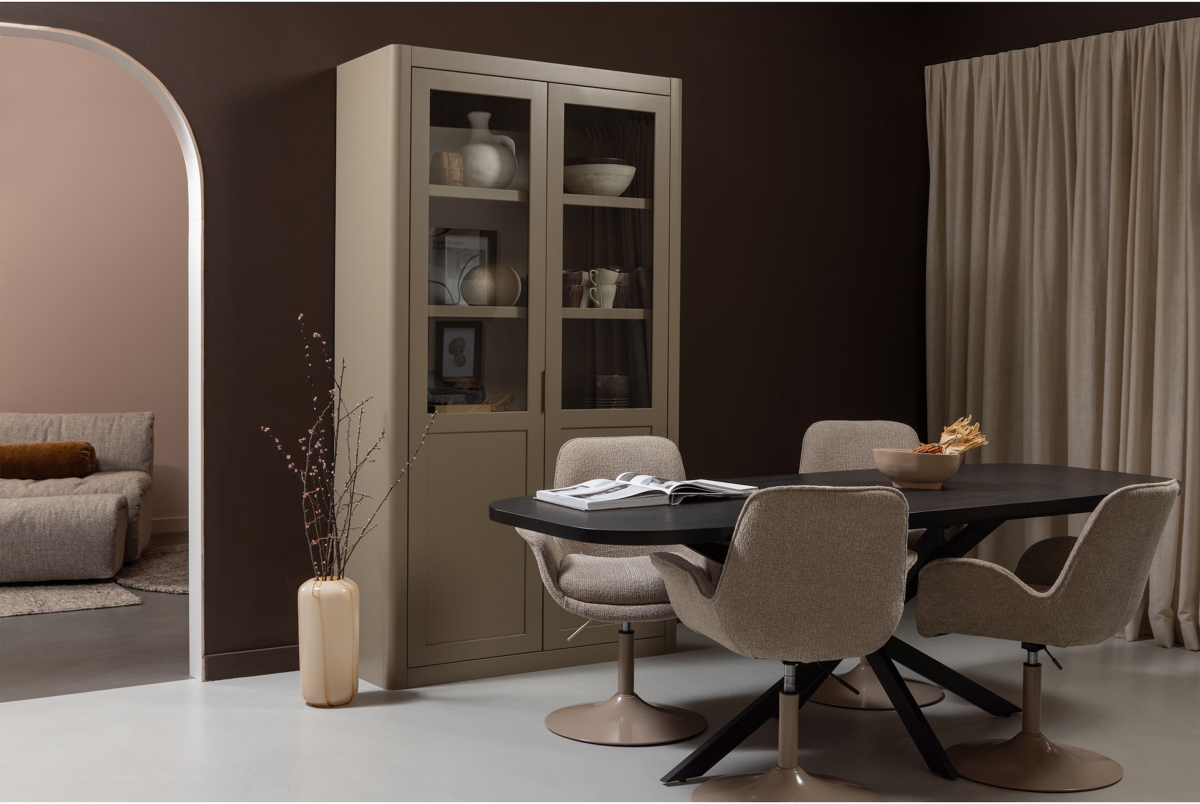 WOOOD Buffet »WOOOD GUNNAR BUFFETSCHRANK KIEFER« Das Sideboard aus FSC-Kiefer bietet stilvolle Aufbewahrung auf 4 Böden