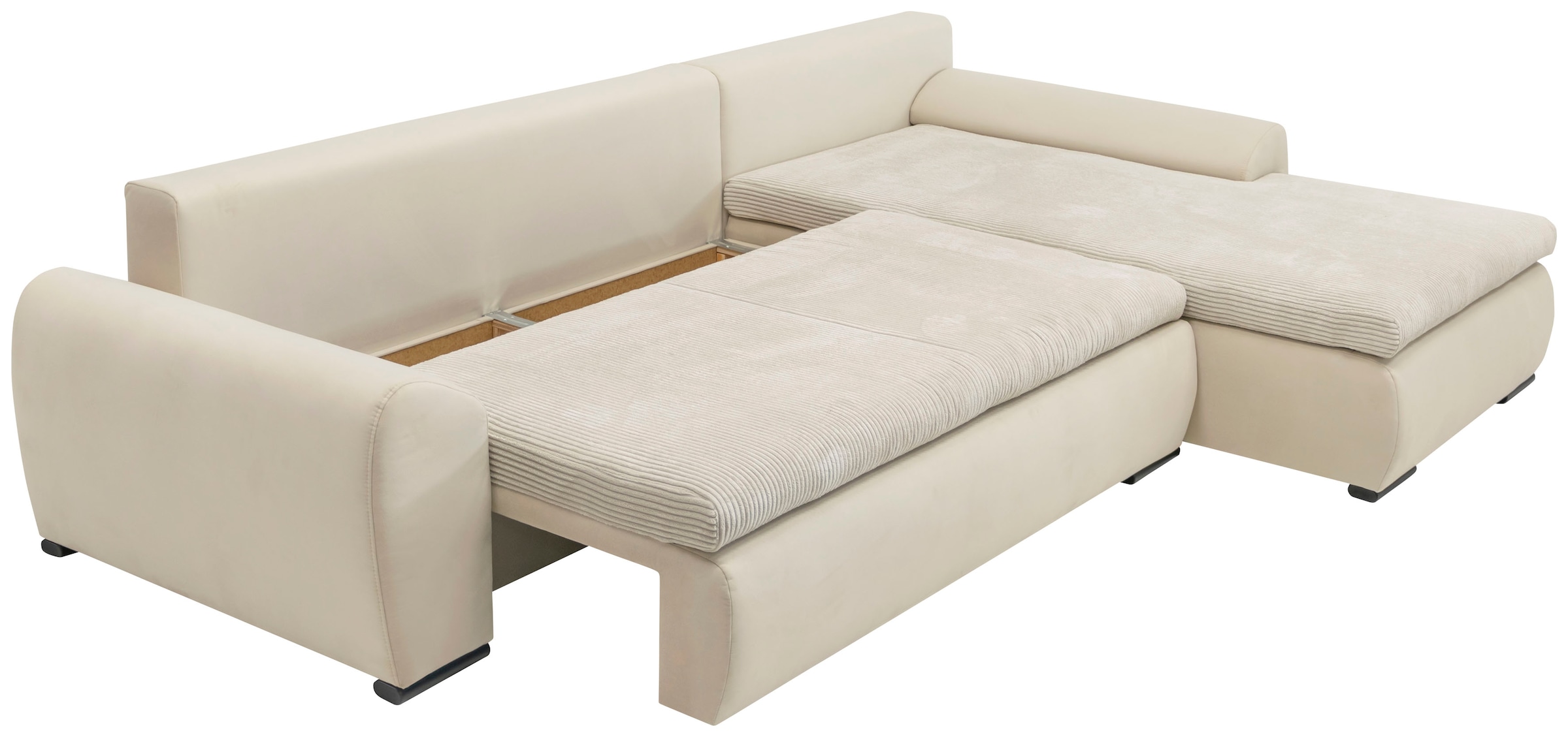 Home affaire Ecksofa Win L-Form, wahlweise mit Bettfunktion und Bettkasten