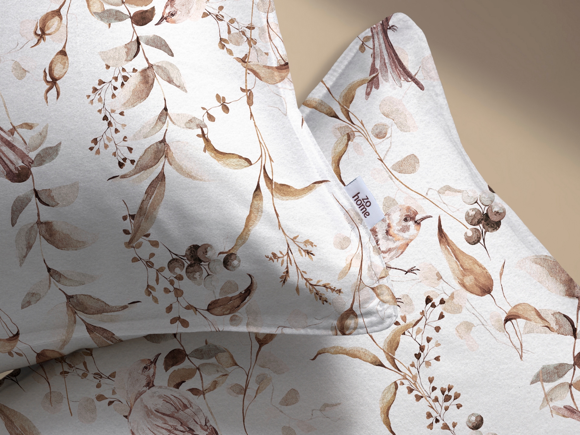 ZO HOME Bettwäsche »Zohome Bettwäsche Baumwolle Flanell Colette« 2 Bettwäsche aus 100% Baumwolle, hochwertige Flanell, ab 135x200 cm.