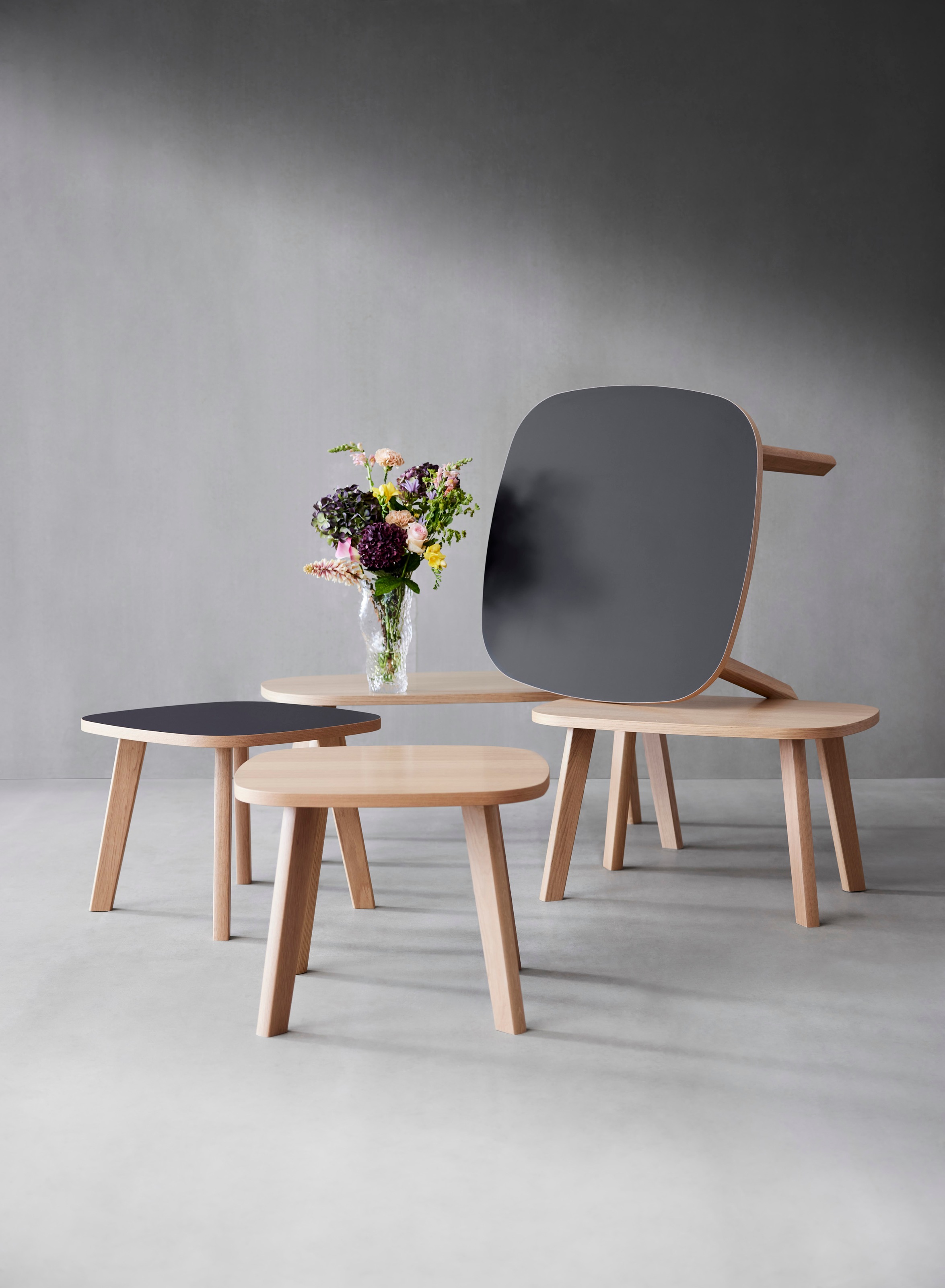 Hammel Furniture Couchtisch »One by Hammel«, in vier Größen und zwei  Farben, Gestell aus Eiche Massivholz | BAUR