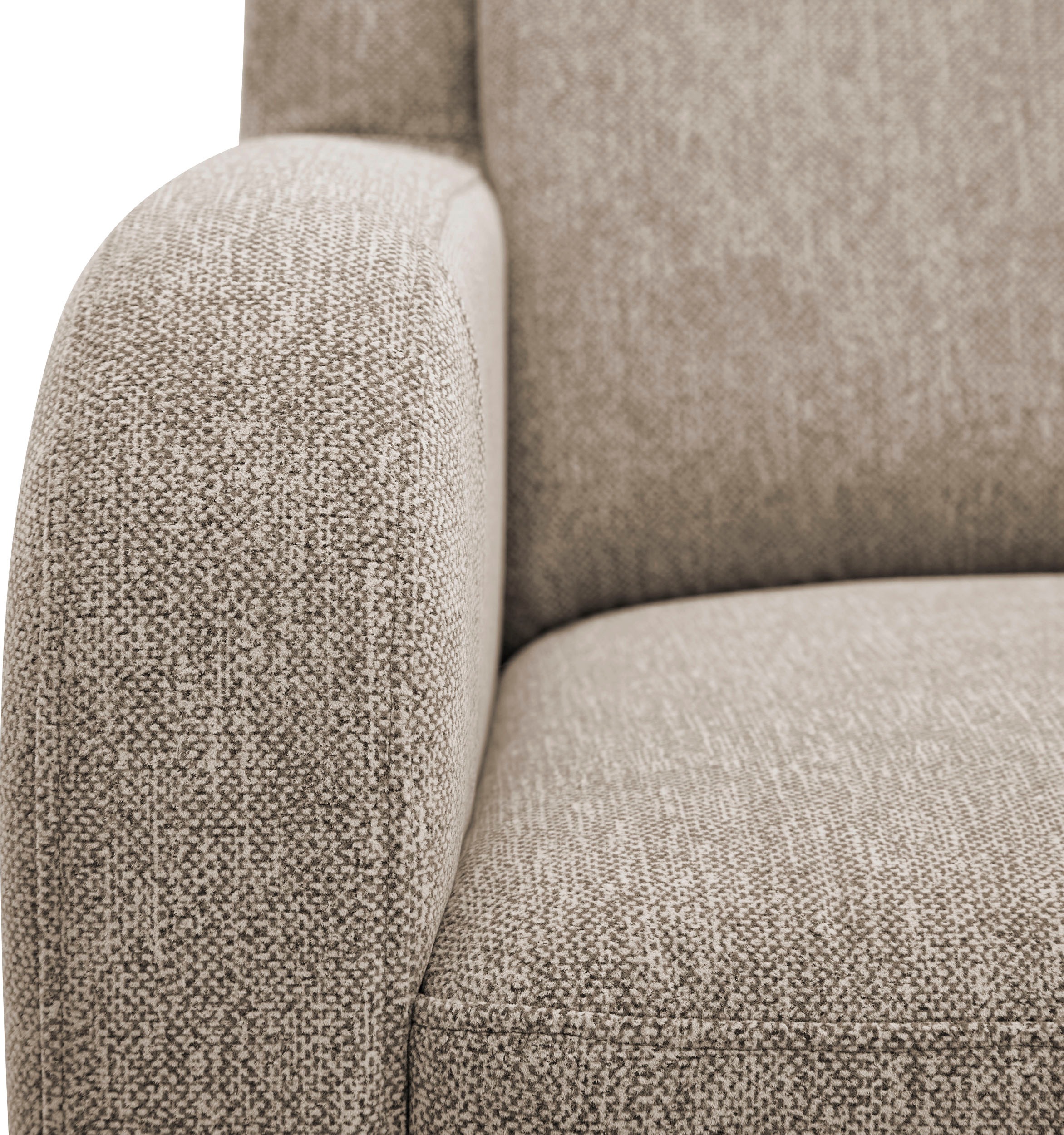 VILLA BECK Ecksofa »Varese L-Form«, (2 St.), Kopfteilverstellung, wahlweise mit Sitzvorzug, in Sitzhöhe 46 cm