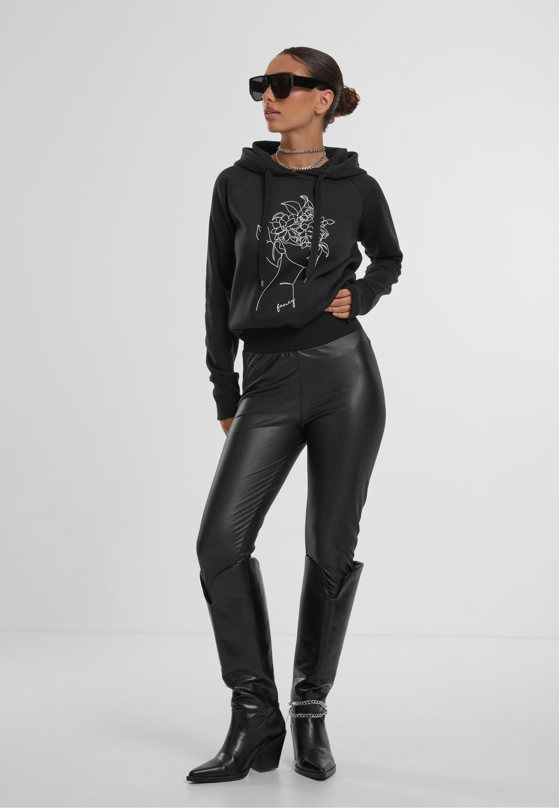 MisterTee Kapuzenpullover »MisterTee Herren Ladies One Line Fruit Hoody«, (1 tlg.)