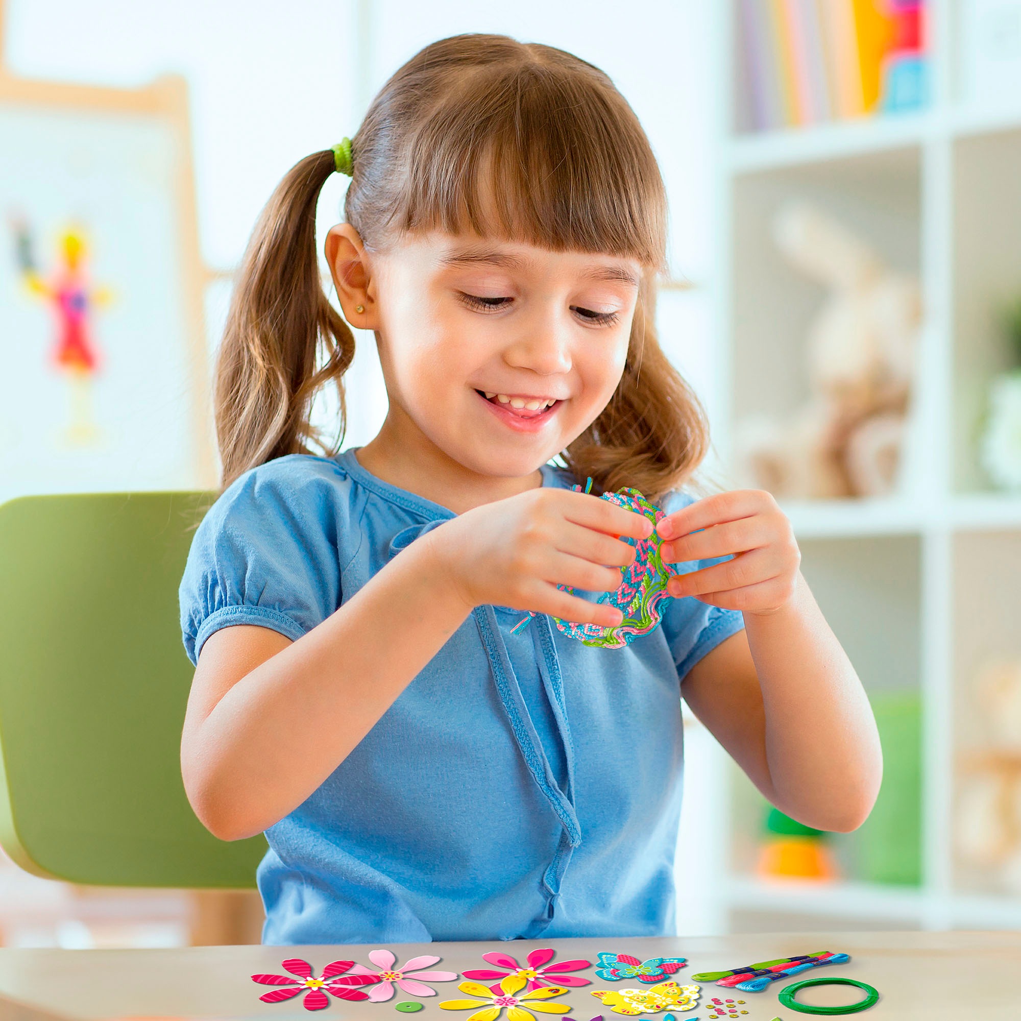 Ravensburger Kreativset »BeCreative Mini - Freundschaftsbändchen & Blumen«, Made in Europe