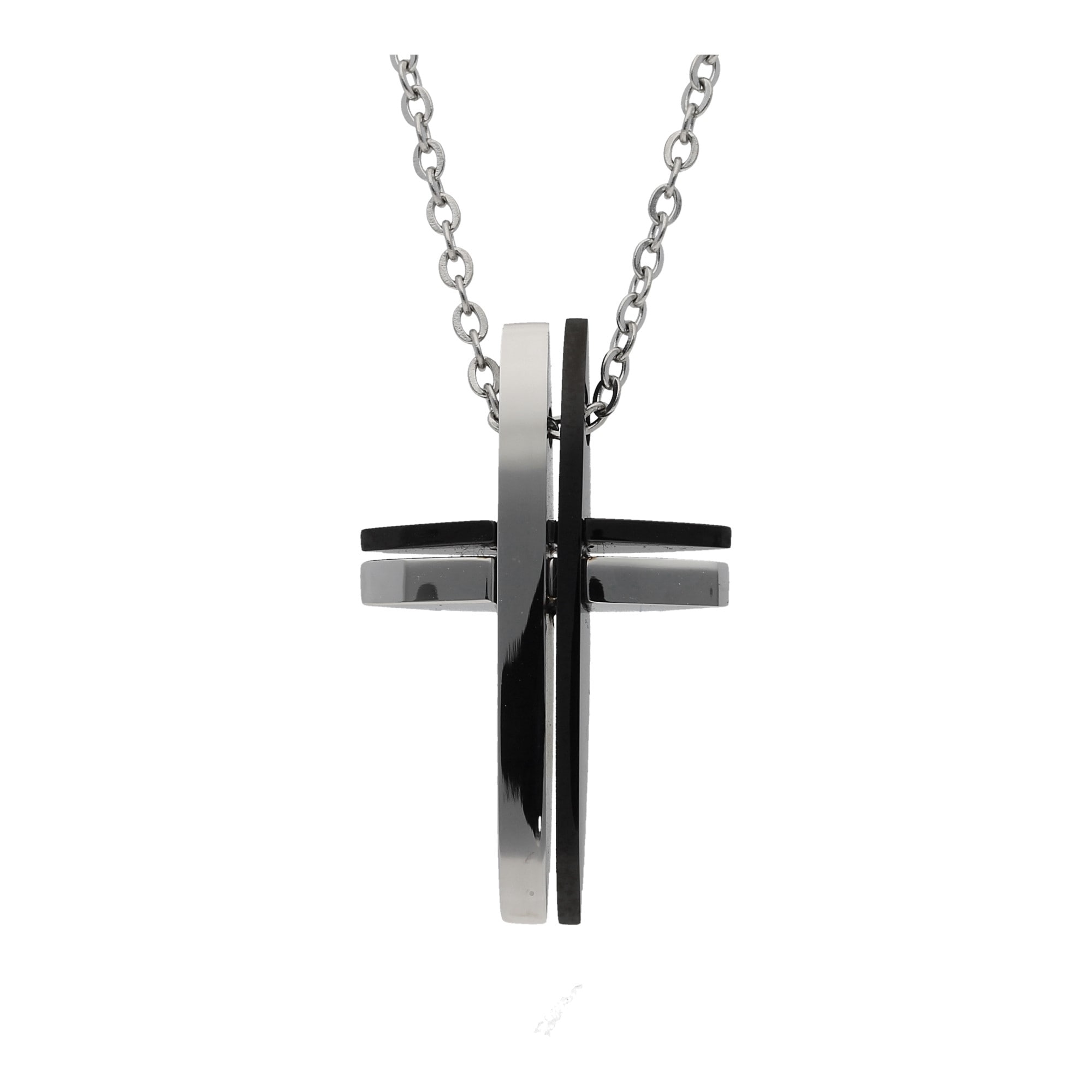 Jacques Charrel BAUR »Kreuz für Edelstahl« | ▷ Kreuzkette Behang