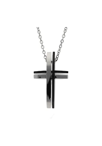 Jacques Charrel Kreuzkette »Kreuz Behang, Edelstahl« kaufen