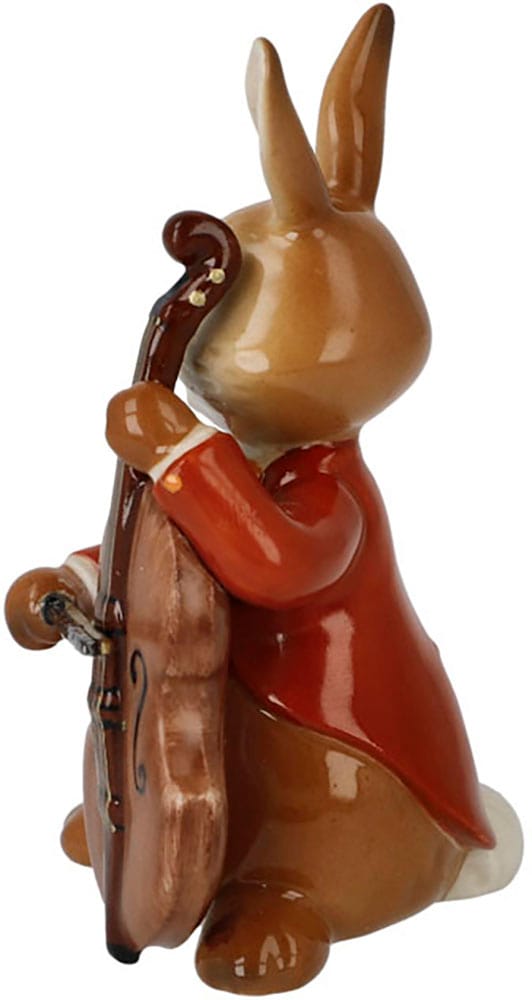 Goebel Osterhase "Figur Hase - Fröhlicher Bassist", Osterfigur, Dekofigur, günstig online kaufen