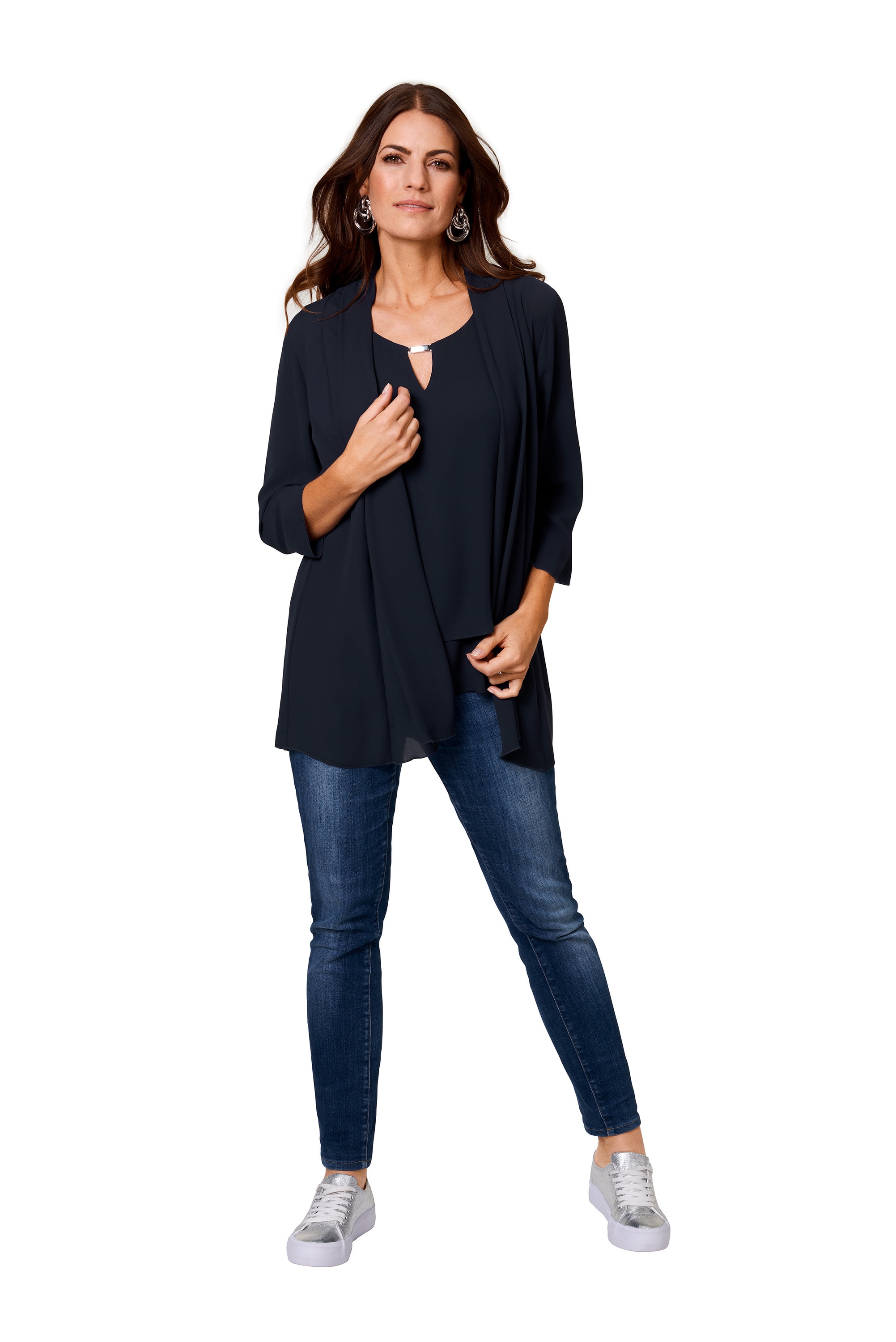 HERMANN LANGE Collection Blusenjacke »HERMANN LANGE Collection Chiffonjacke Bella«