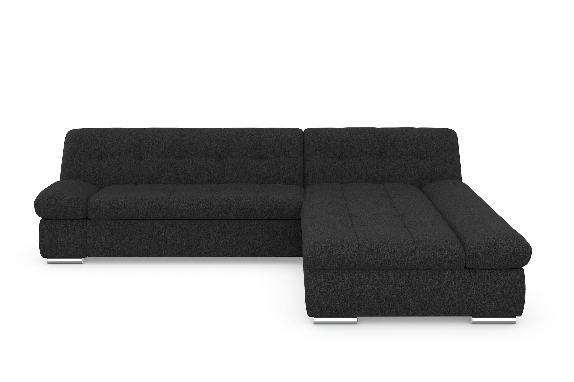 DOMO collection "MONA 297x173 cm, modern und komfortabel" whlw. mit Bettfunktion, L-Form