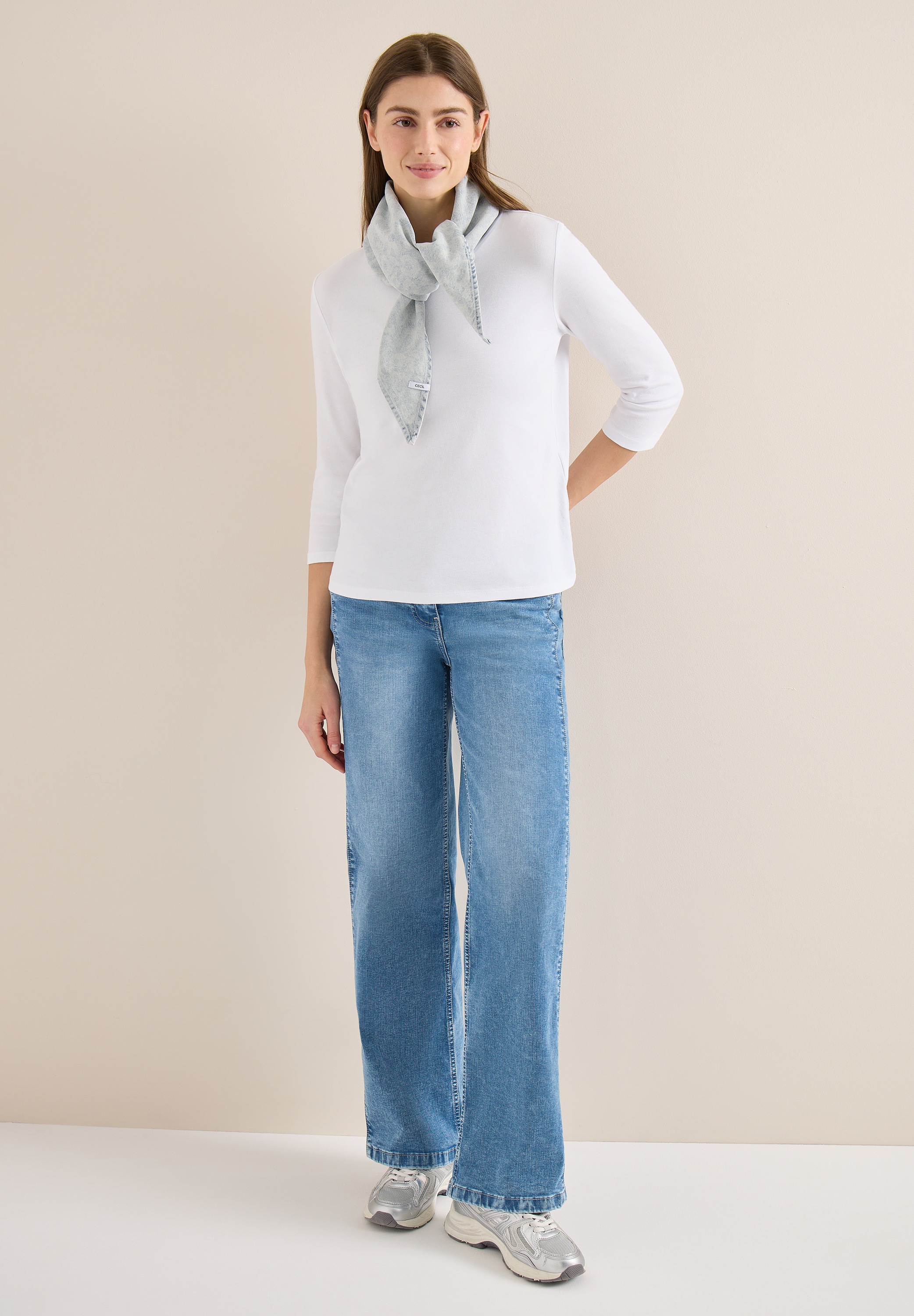 Cecil Schal mit Leopardenprint