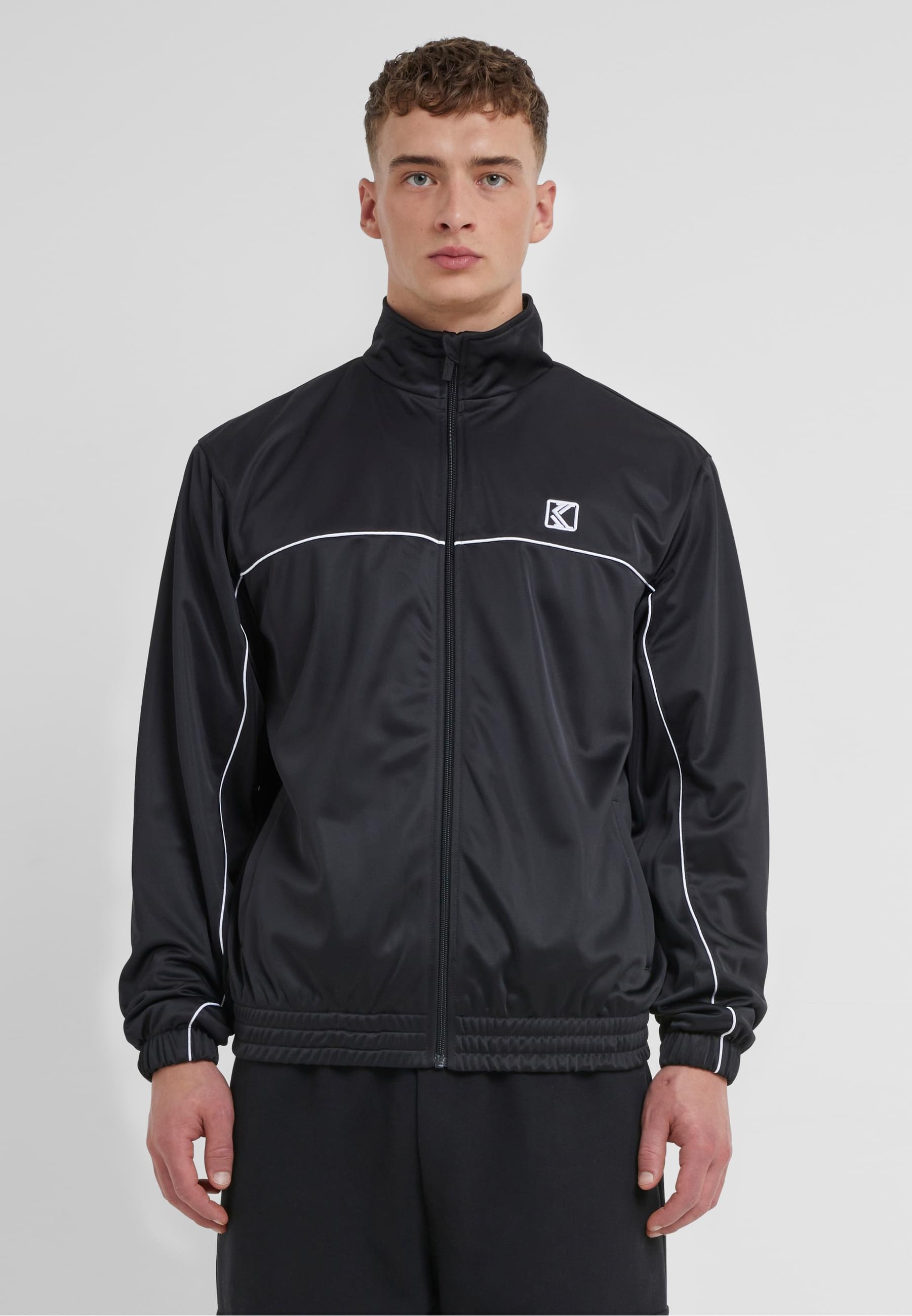 Karl Kani Collegejacke »Karl Kani Karl Kani Og Trackjacket«, (1 St.), ohne Kapuze