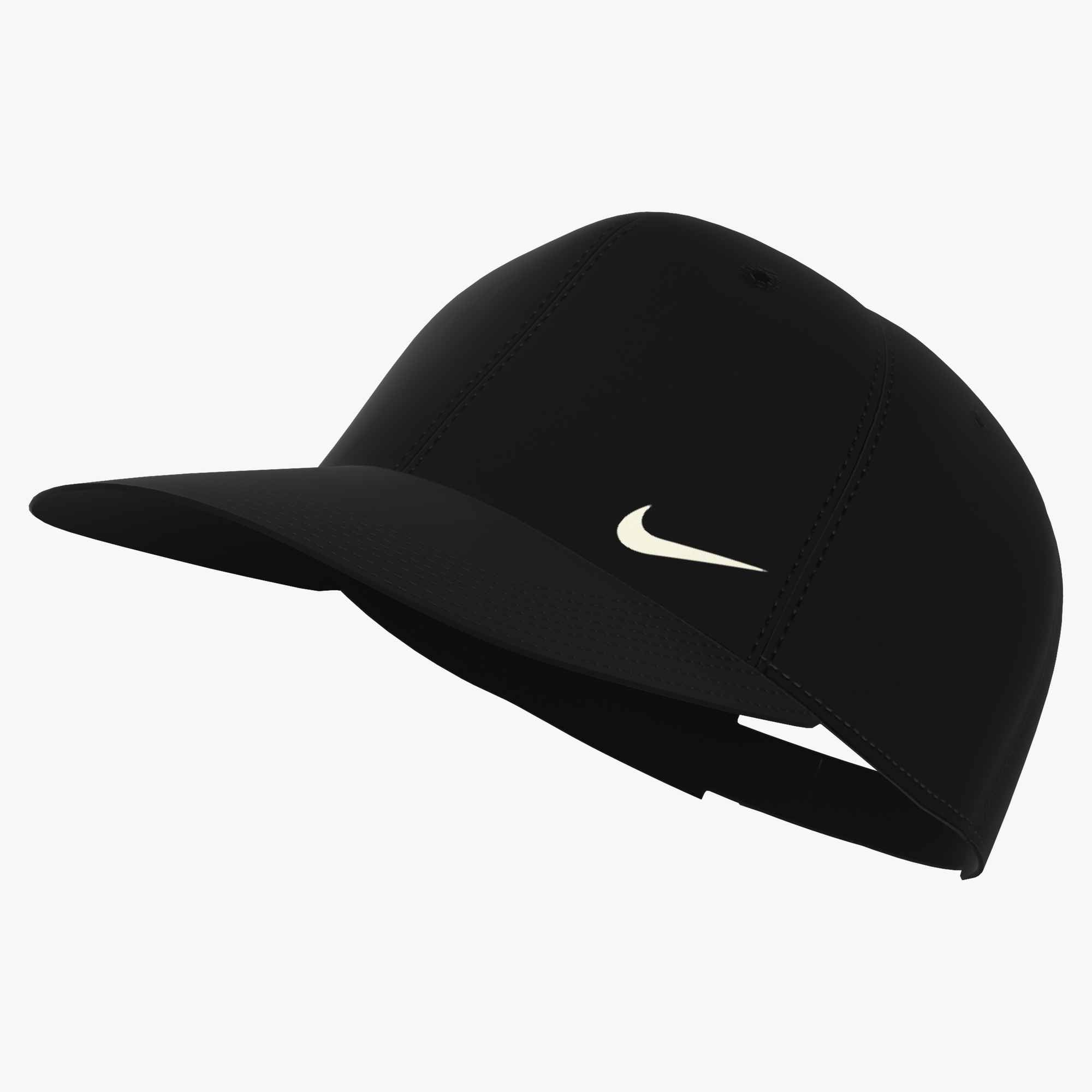 Nike Sportswear Baseball Cap »U NK CLUB CAP U CB SM SWSH L« mittelhohe Baseball Cap, mit vorgebogenem Schirm, aus glattem Twill