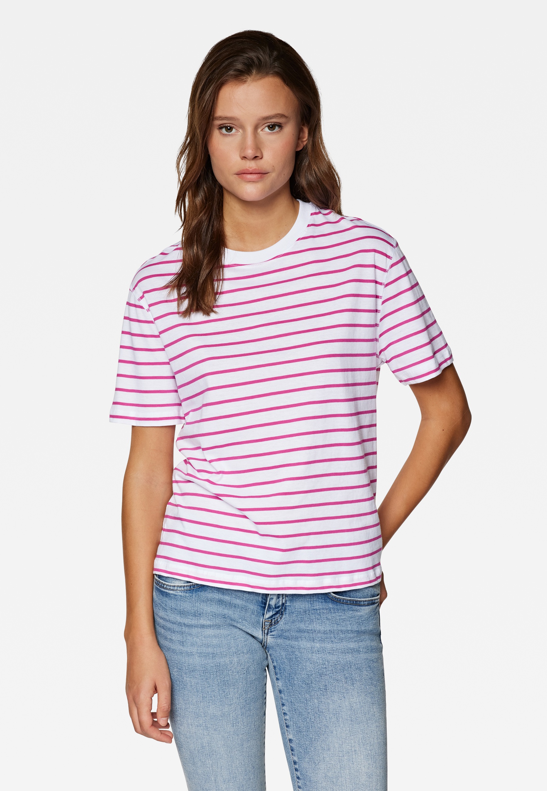 | T-Shirt BAUR Mavi T-SHIRT«, »STRIPE Black T-Shirt Friday Streifen