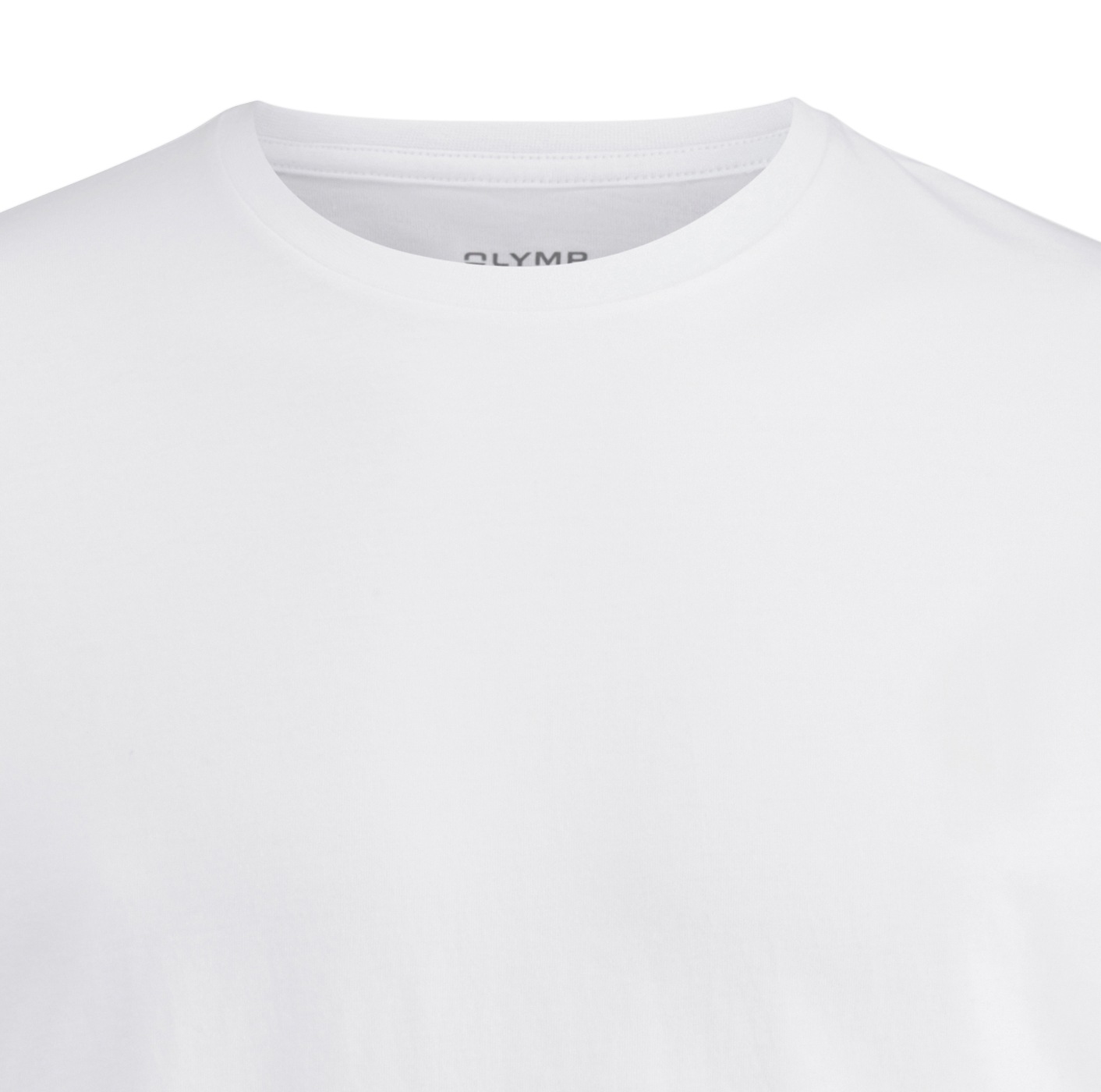 Thumbnail - OLYMP T-Shirt, 3 Stk. Rundhalsausschnitt, modern fit, reine Baumwolle