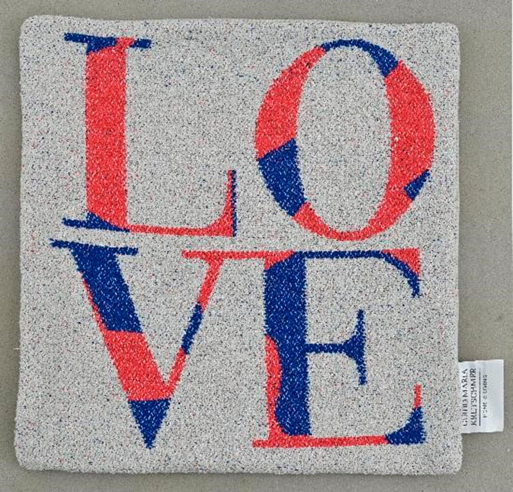 Guido Maria Kretschmer Home&Living Dekokissen »Love«, 2-er Set, 50 x 50 cm, Kissenhüllen, ohne Füllung