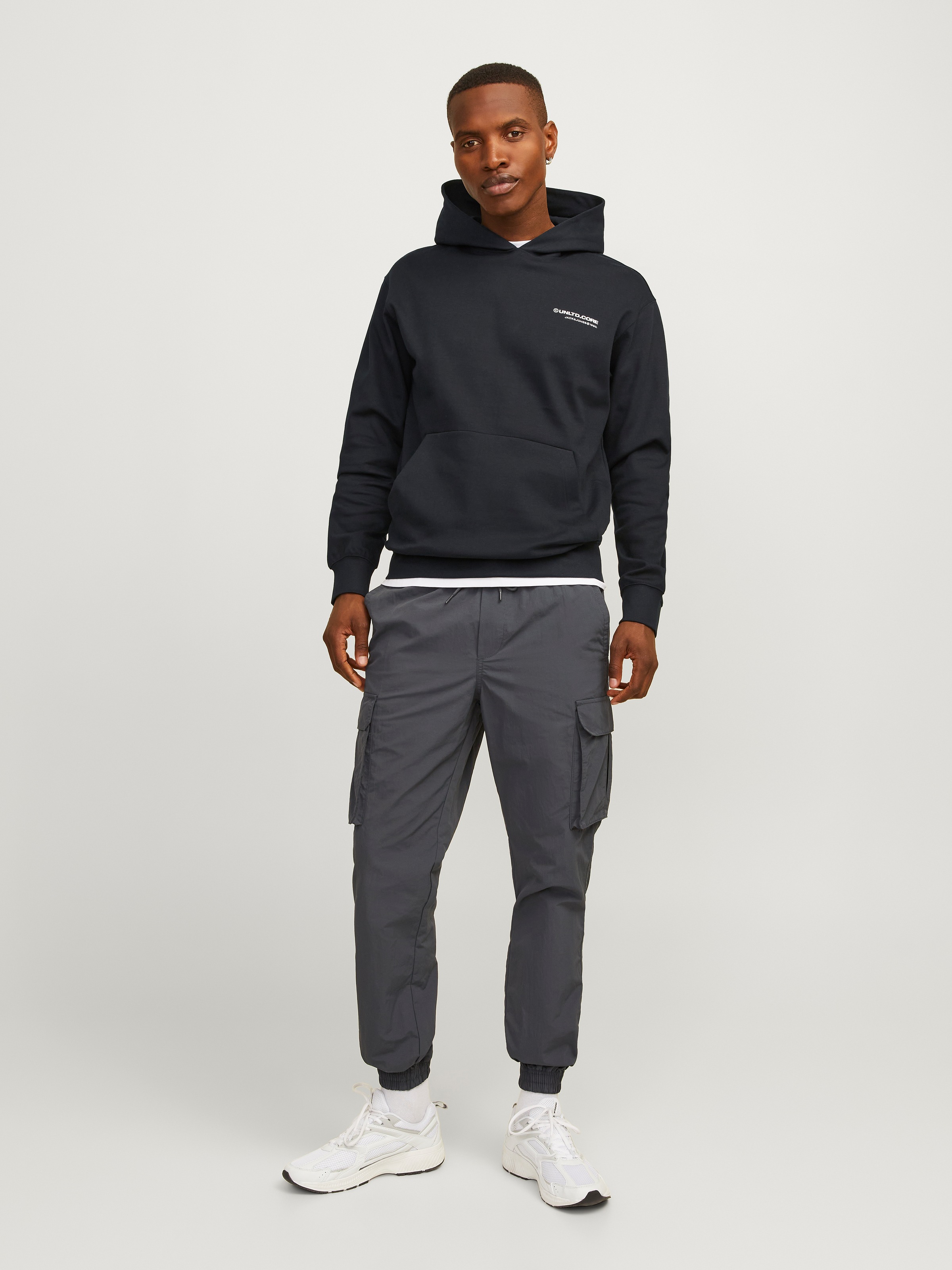 Thumbnail - Jack & Jones Kapuzensweatshirt "JCOAERO PRINT SWEAT HOOD NOOS"