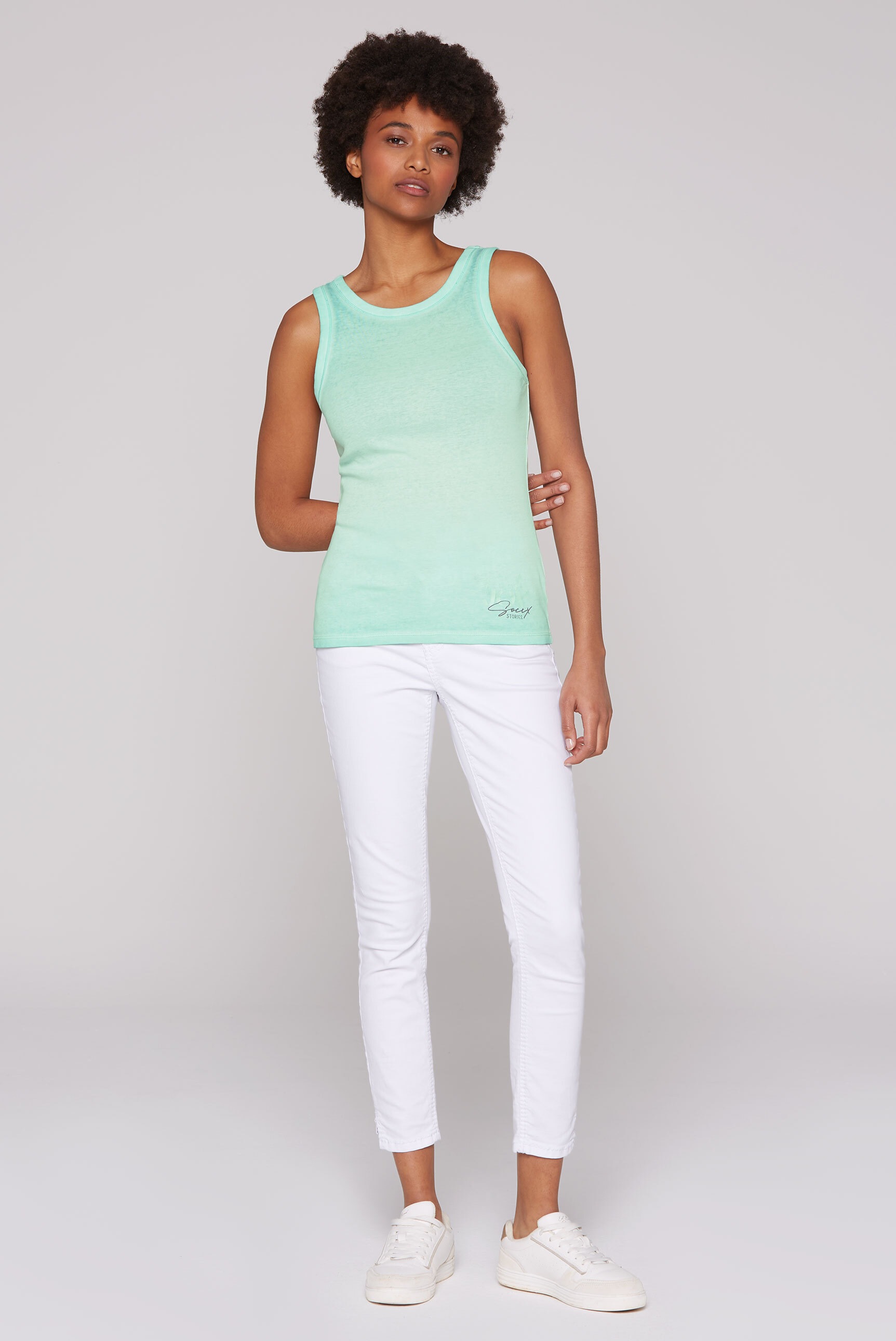 SOCCX Tanktop, aus Baumwolle