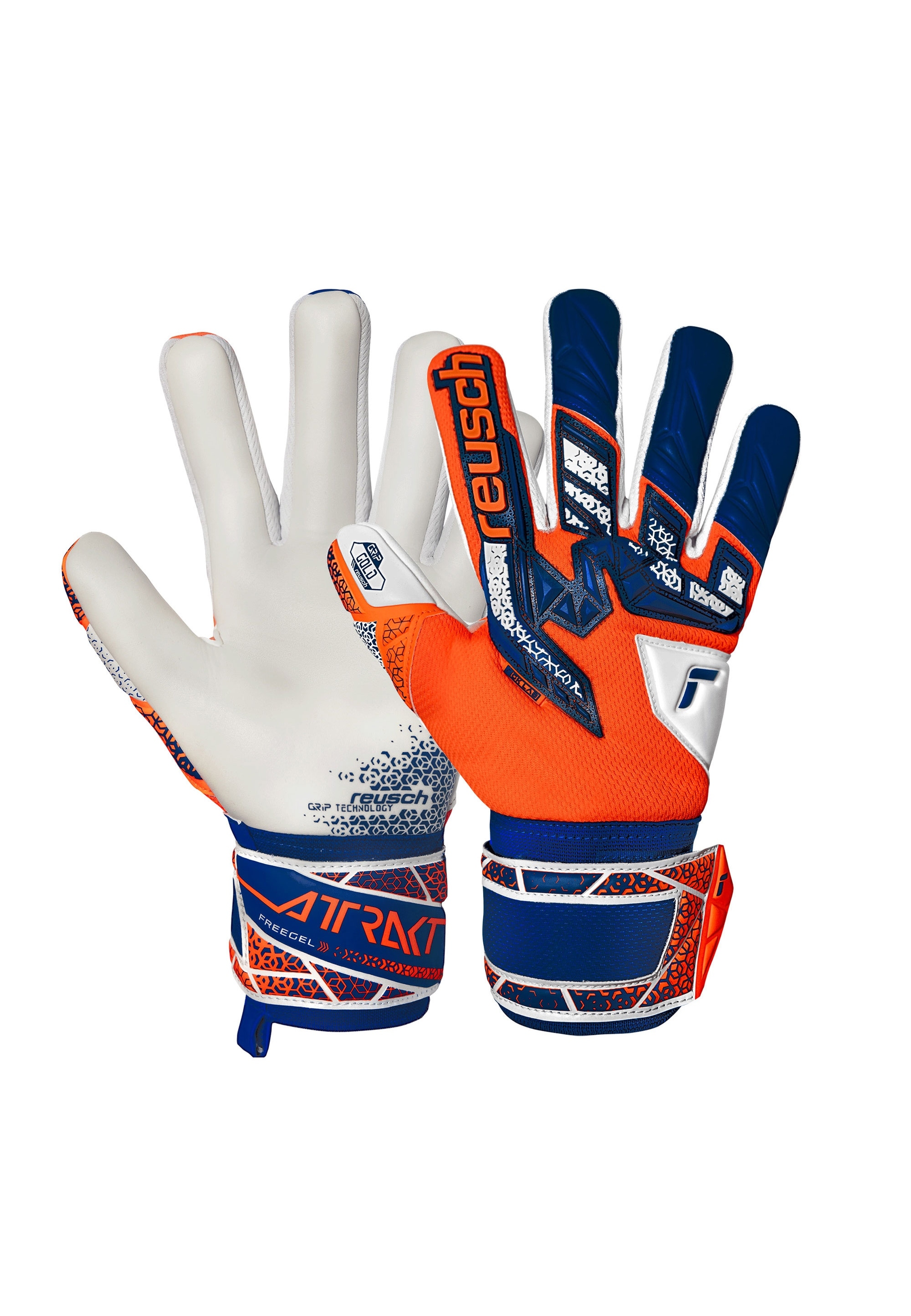 Reusch Torwarthandschuhe "Attrakt Freegel Gold NC" mit Negative Cut günstig online kaufen